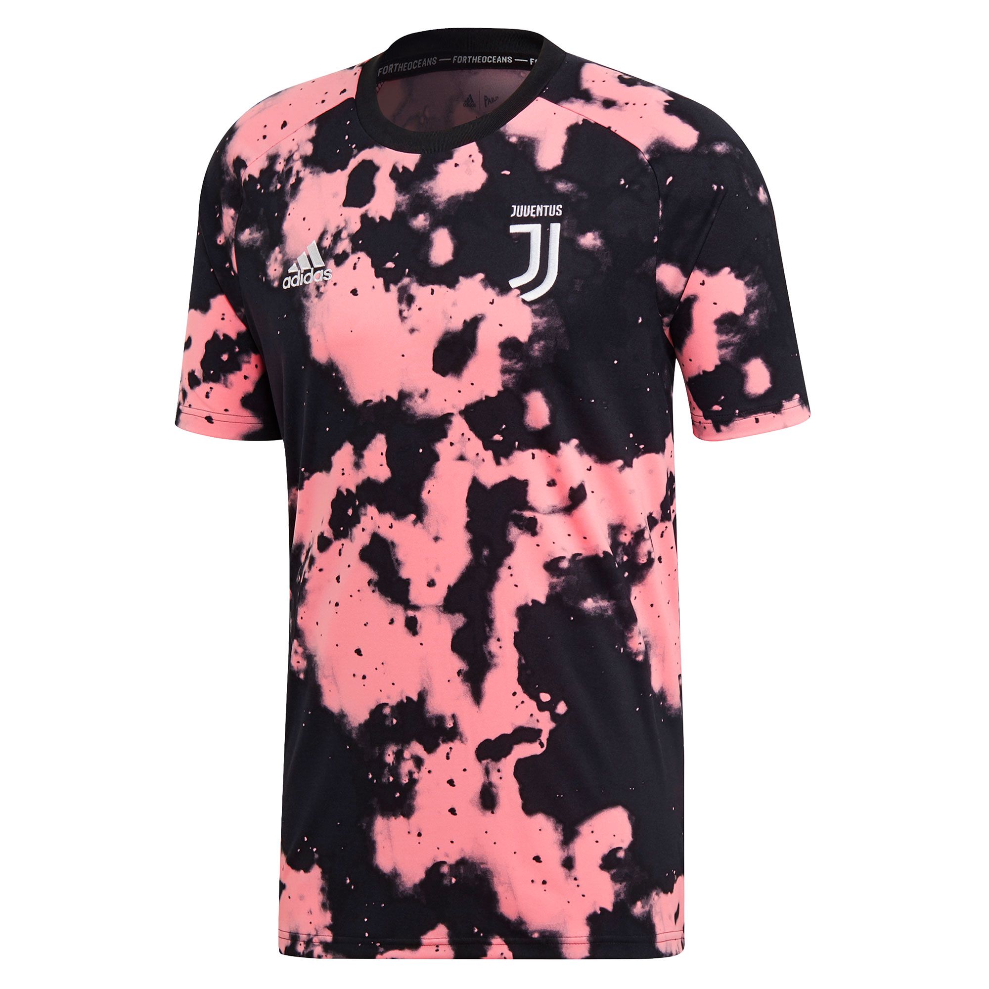 Camiseta Pre-Match Juventus Turin 2019/2020 Parley Rosa Negro - Fútbol Factory