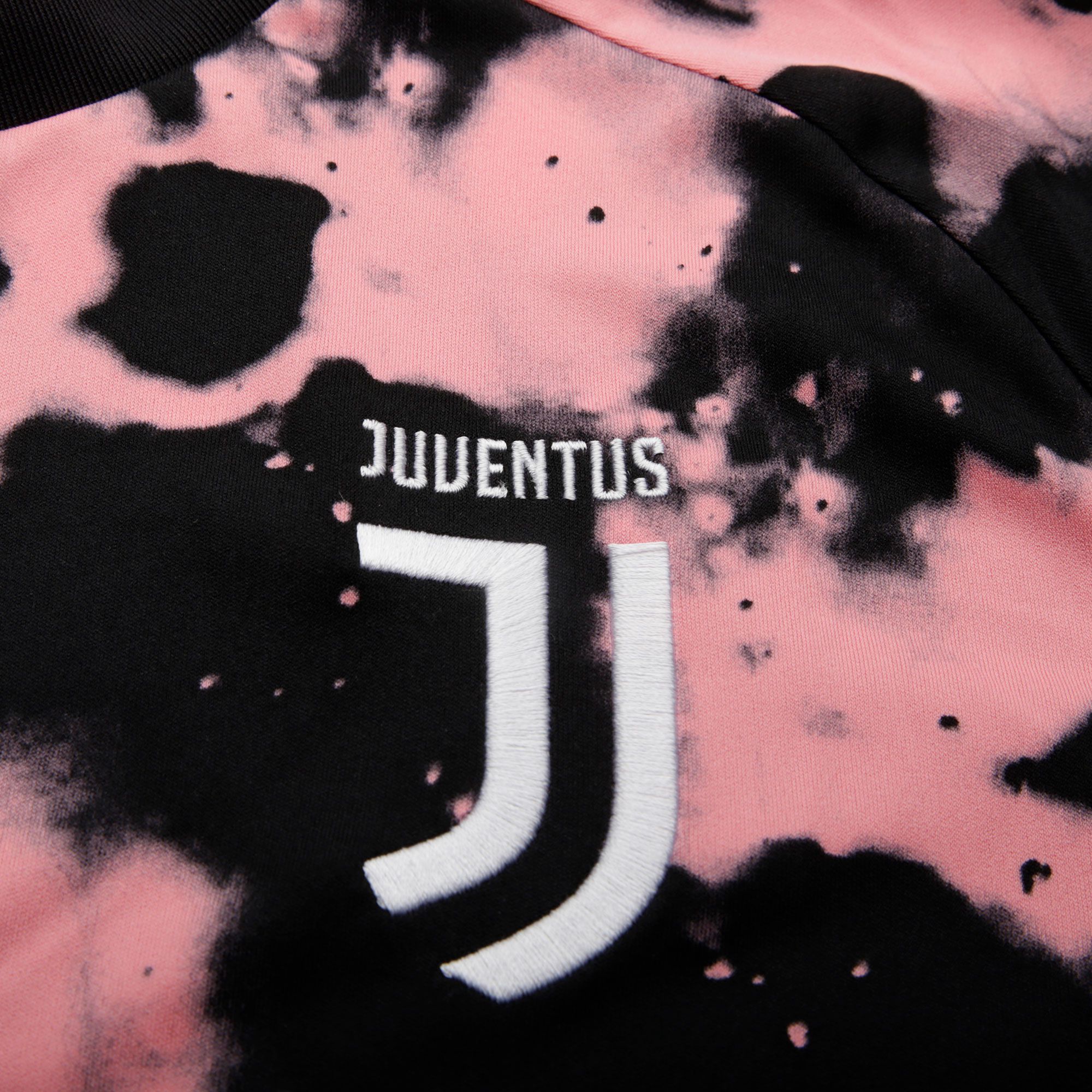 Camiseta Pre-Match Juventus Turin 2019/2020 Parley Rosa Negro - Fútbol Factory