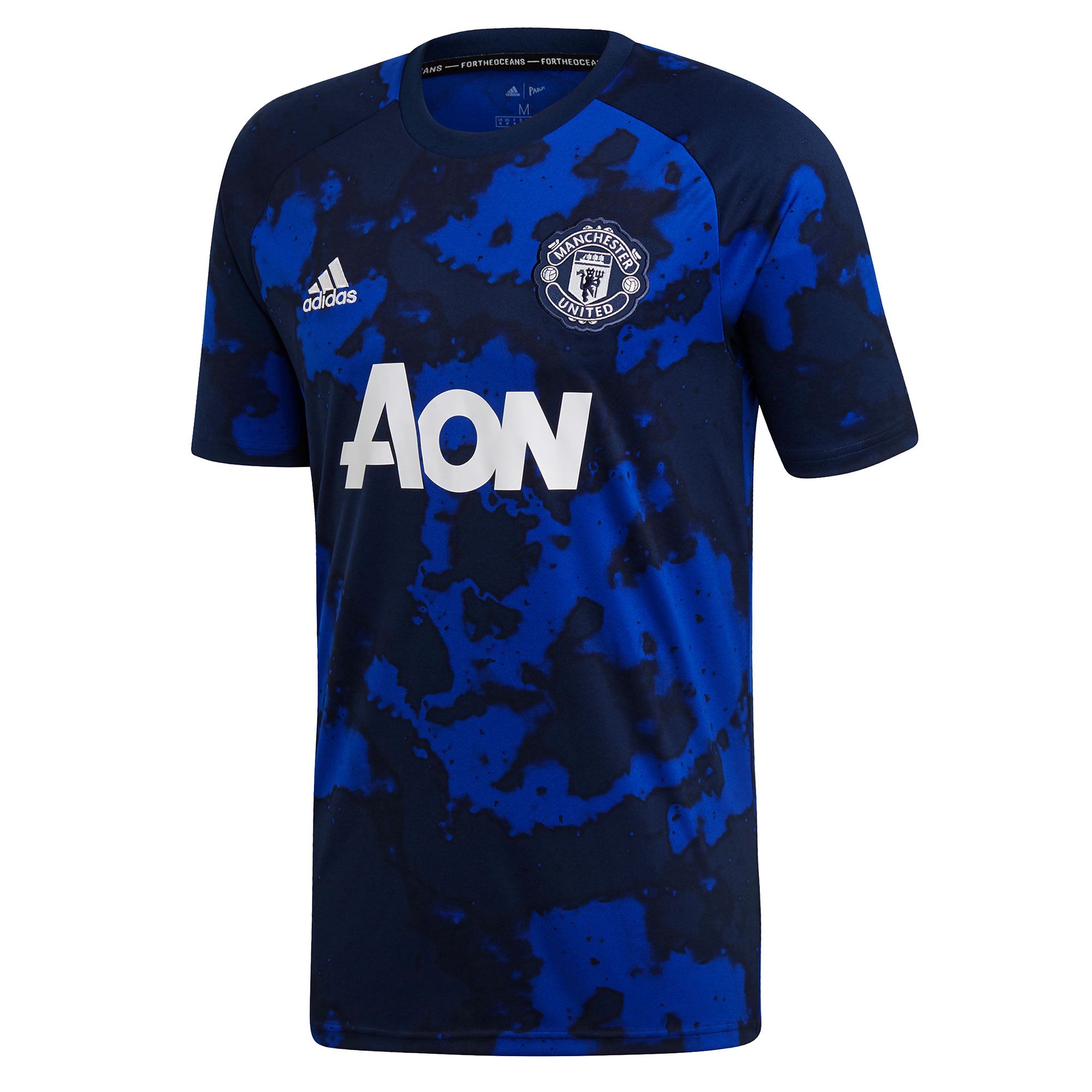 Camiseta Pre-Match Manchester United 2019/2020 Parley Azul - Fútbol Factory