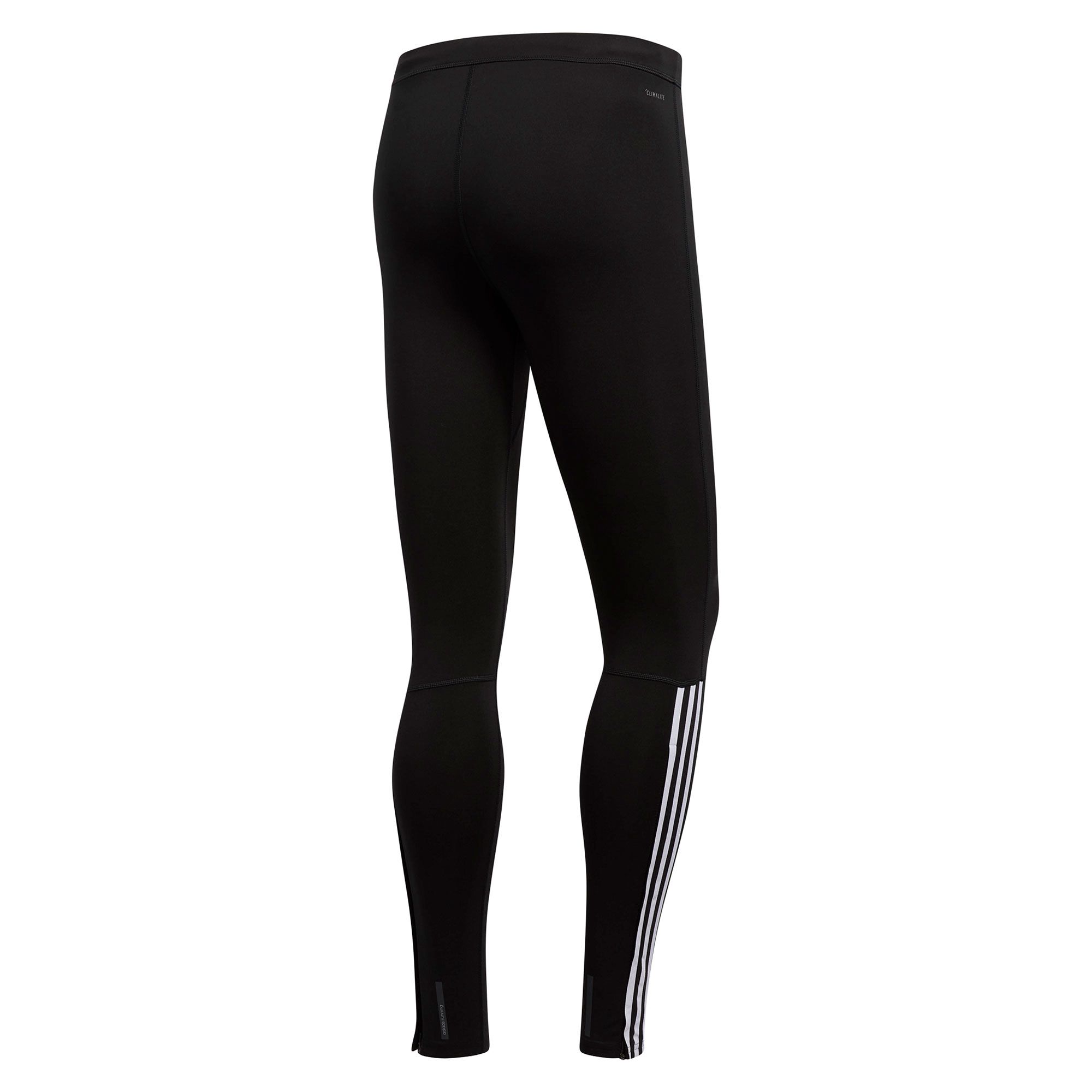 Mallas Largas de Running Tres Bandas Negro - Fútbol Factory