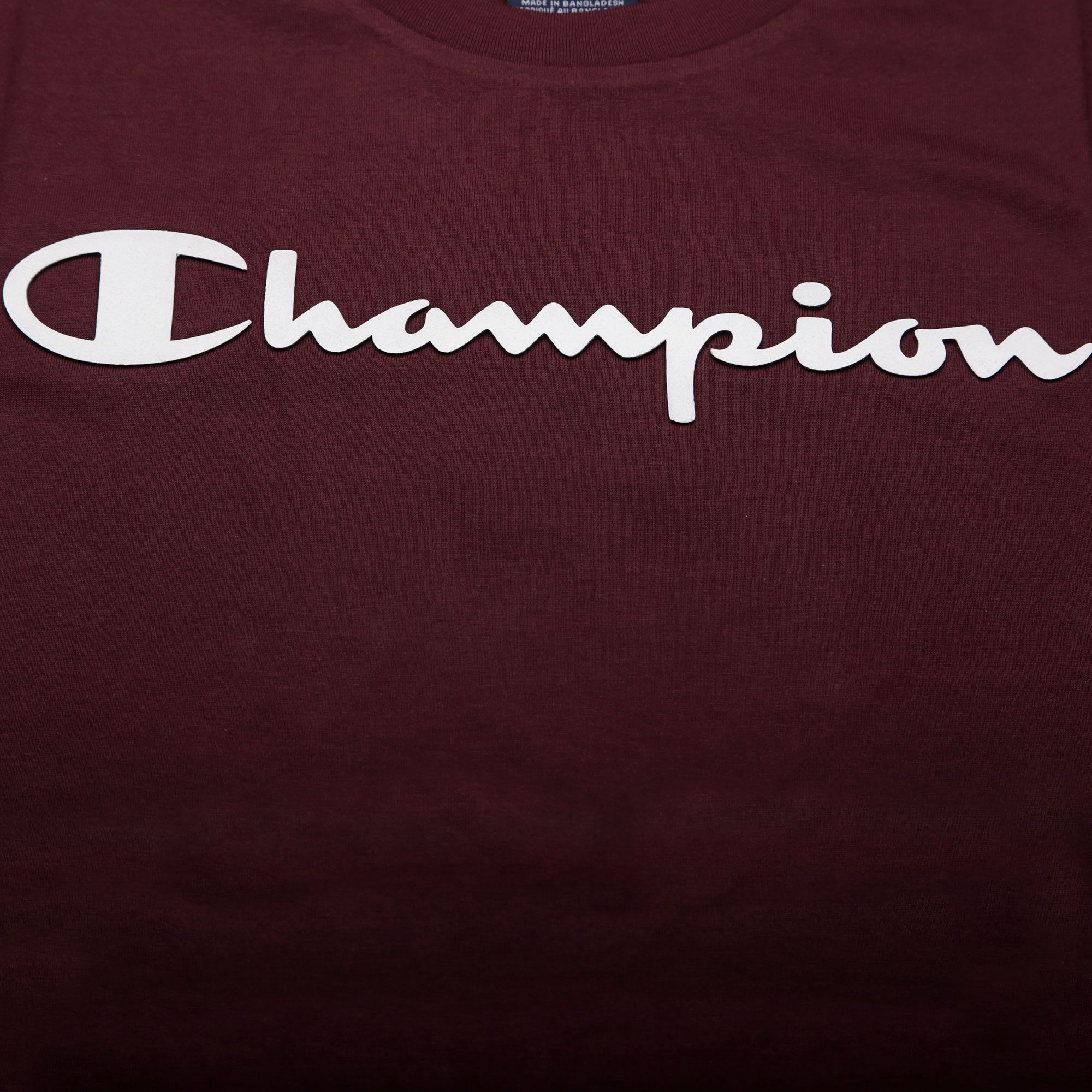 Camiseta de Paseo Champion Granate - Fútbol Factory