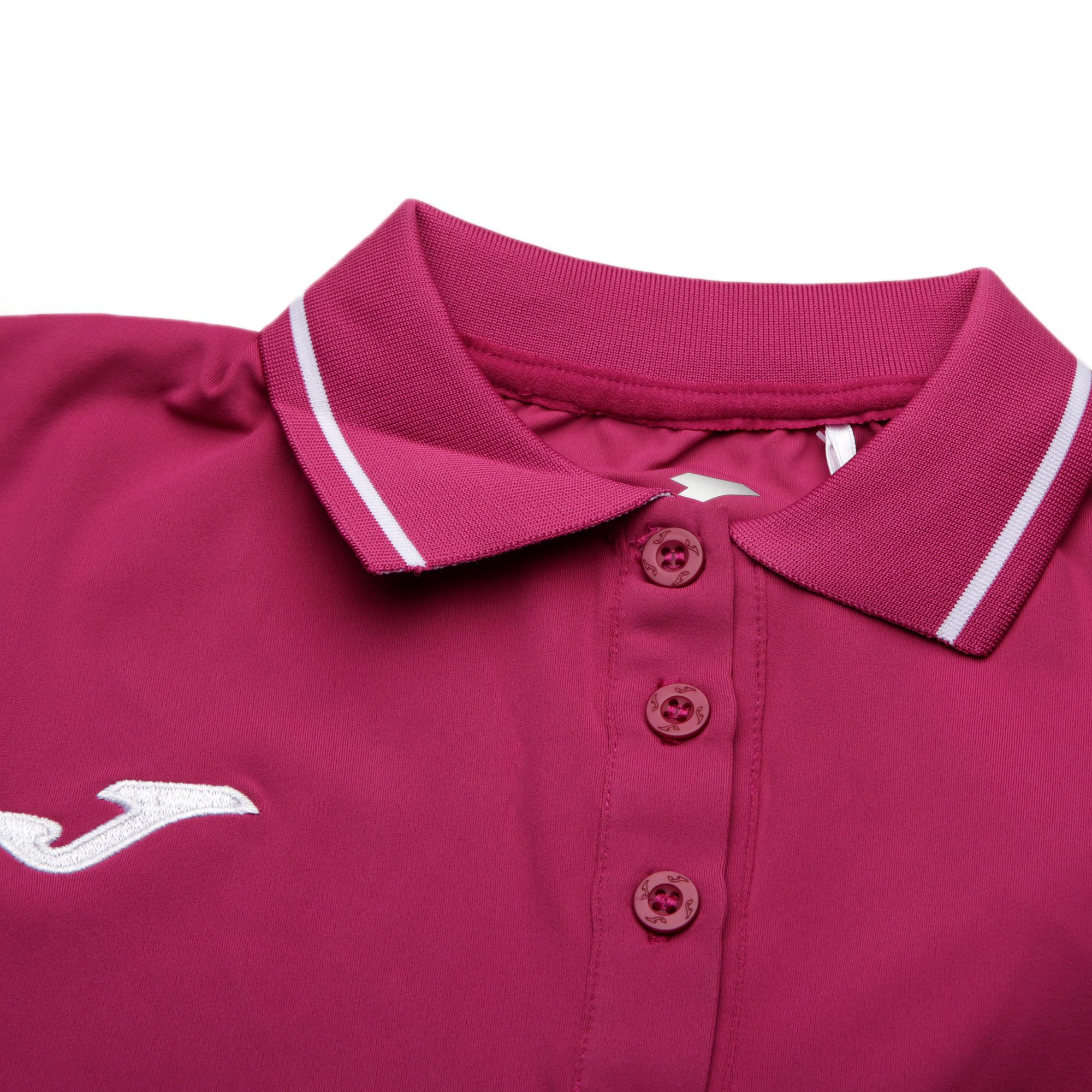Polo de Tenis/Padel Aurora Mujer Fucsia - Fútbol Factory