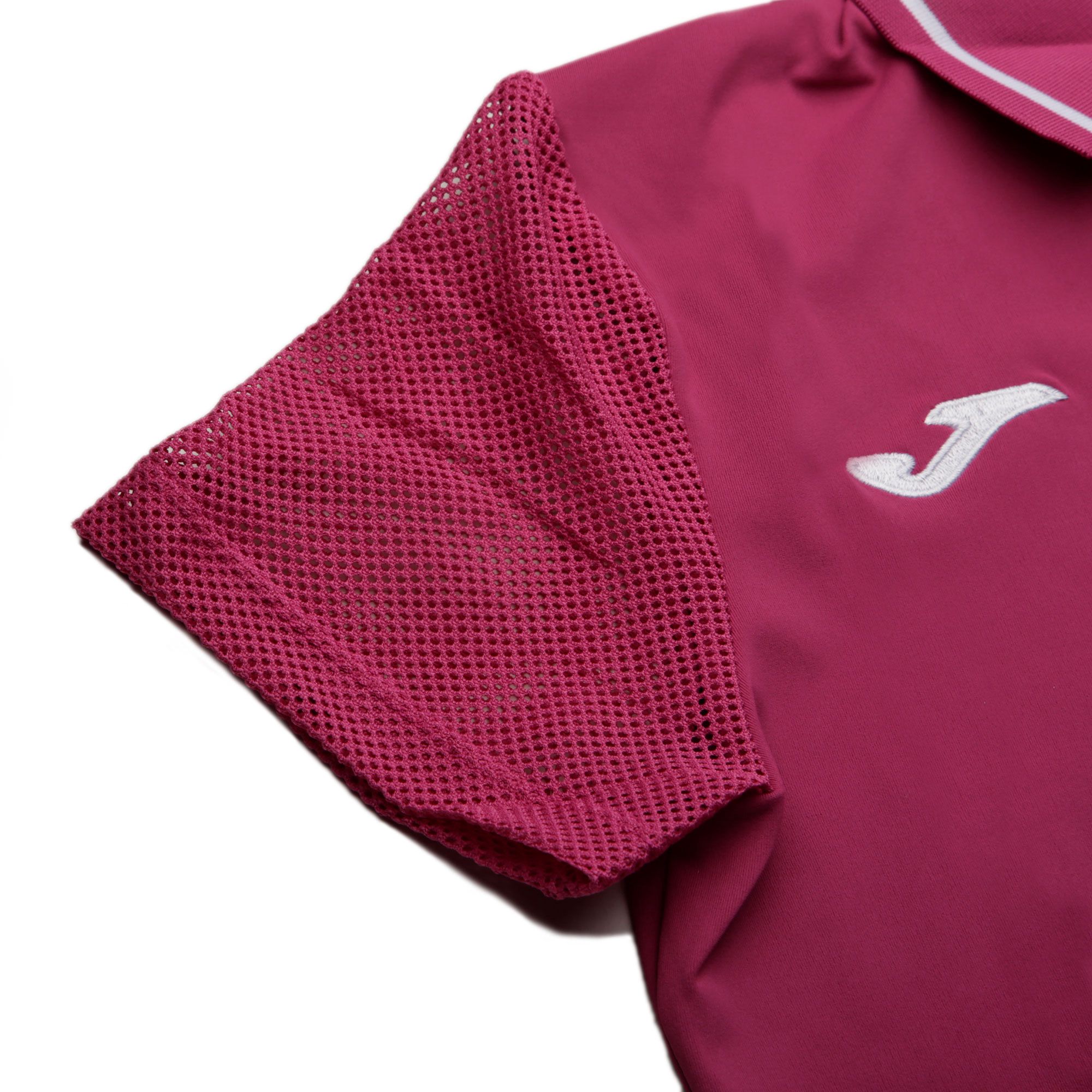 Polo de Tenis/Padel Aurora Mujer Fucsia - Fútbol Factory
