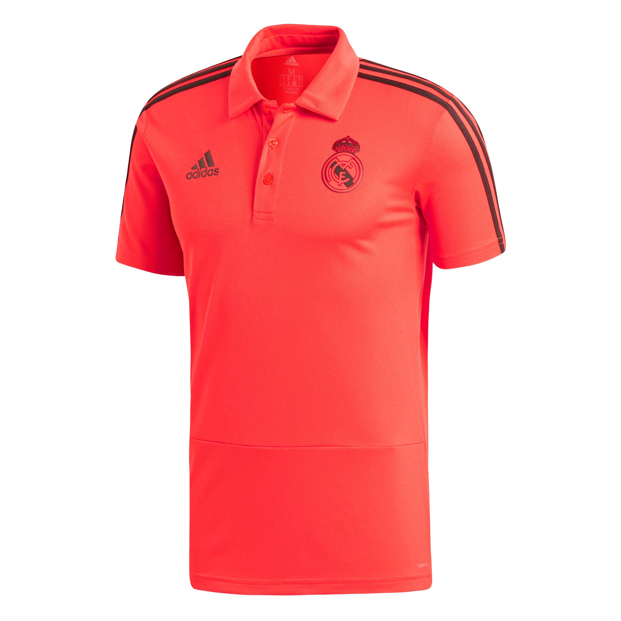 Polo de Paseo Real Madrid 2018/2019 Rojo - Fútbol Factory
