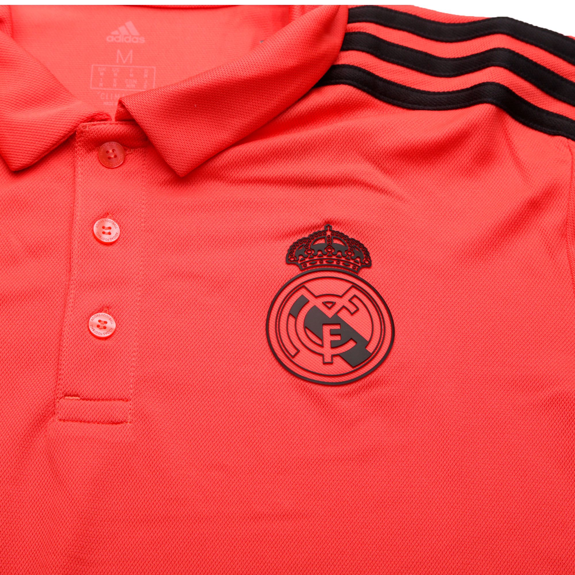 Polo de Paseo Real Madrid 2018/2019 Rojo - Fútbol Factory