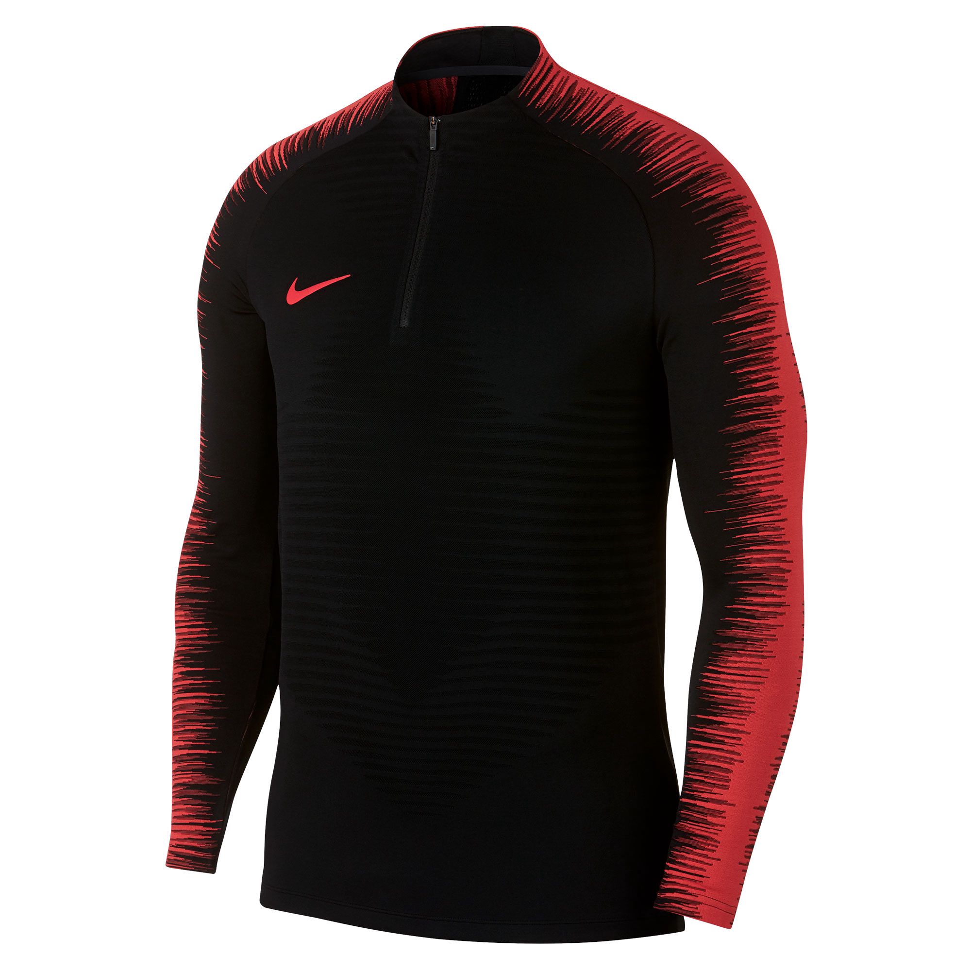Sudadera de Training VaporKnit Strike Negro Rojo - Fútbol Factory