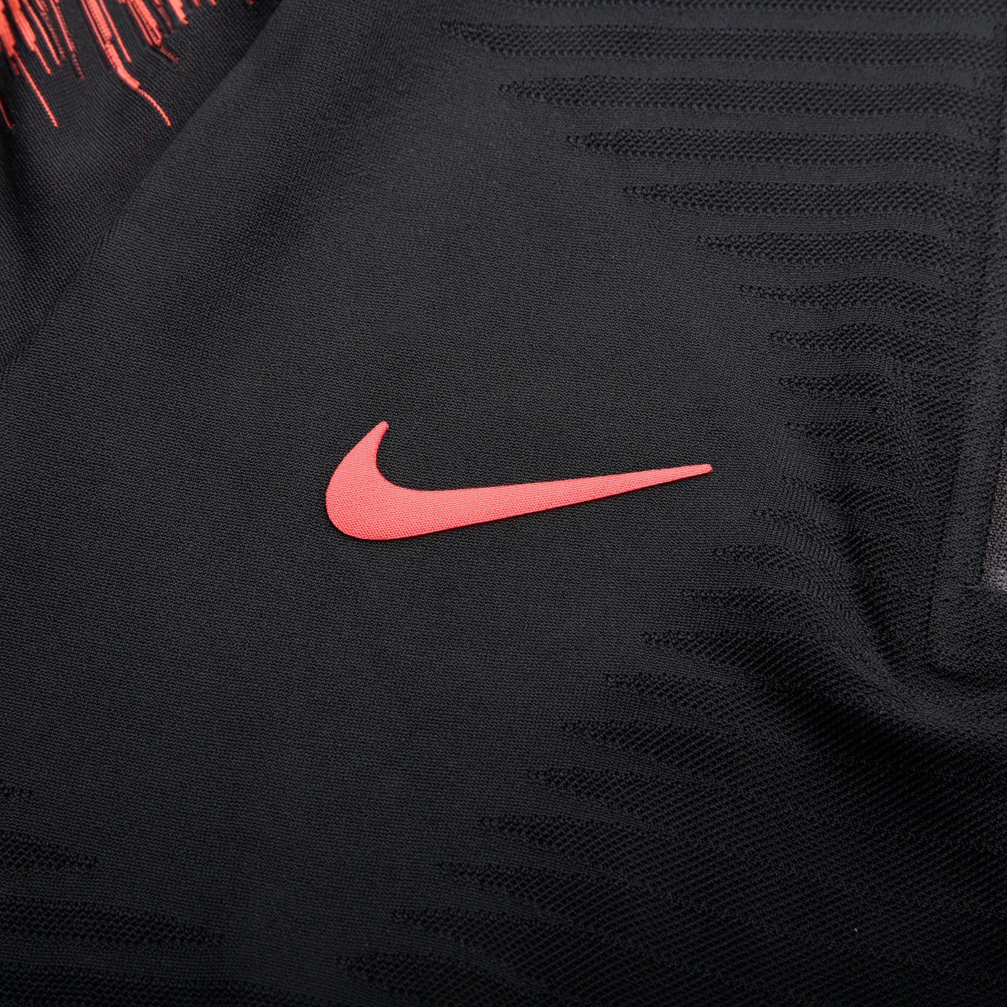 Sudadera de Training VaporKnit Strike Negro Rojo - Fútbol Factory