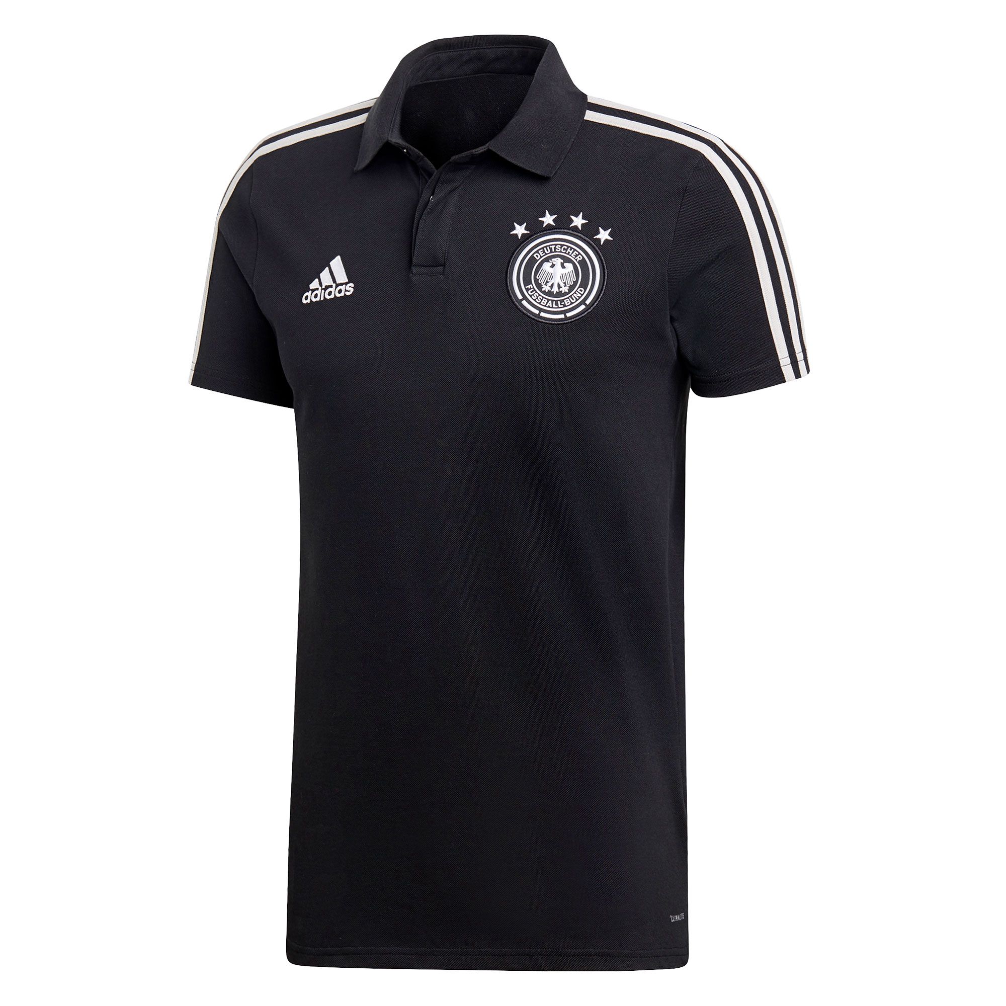 Polo de paseo Alemania 2018/2019 Negro - Fútbol Factory