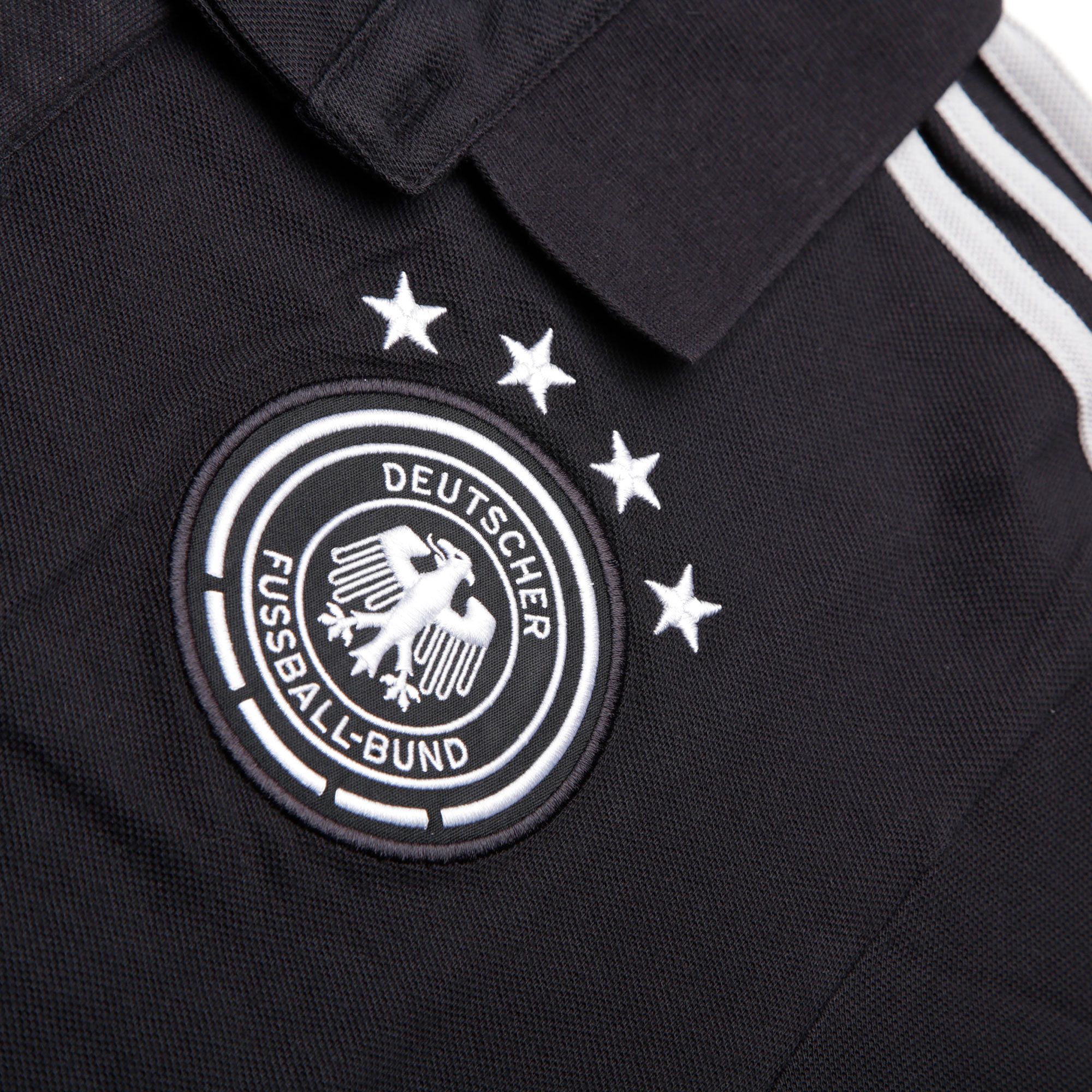 Polo de paseo Alemania 2018/2019 Negro - Fútbol Factory