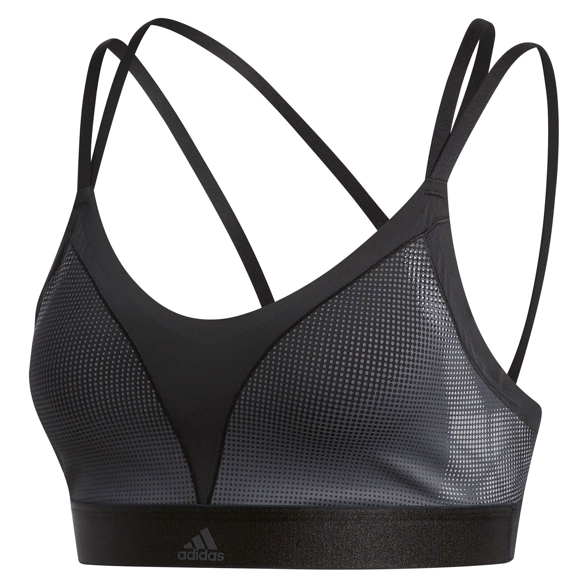 Top de Training AM L FS+ Bra Negro - Fútbol Factory