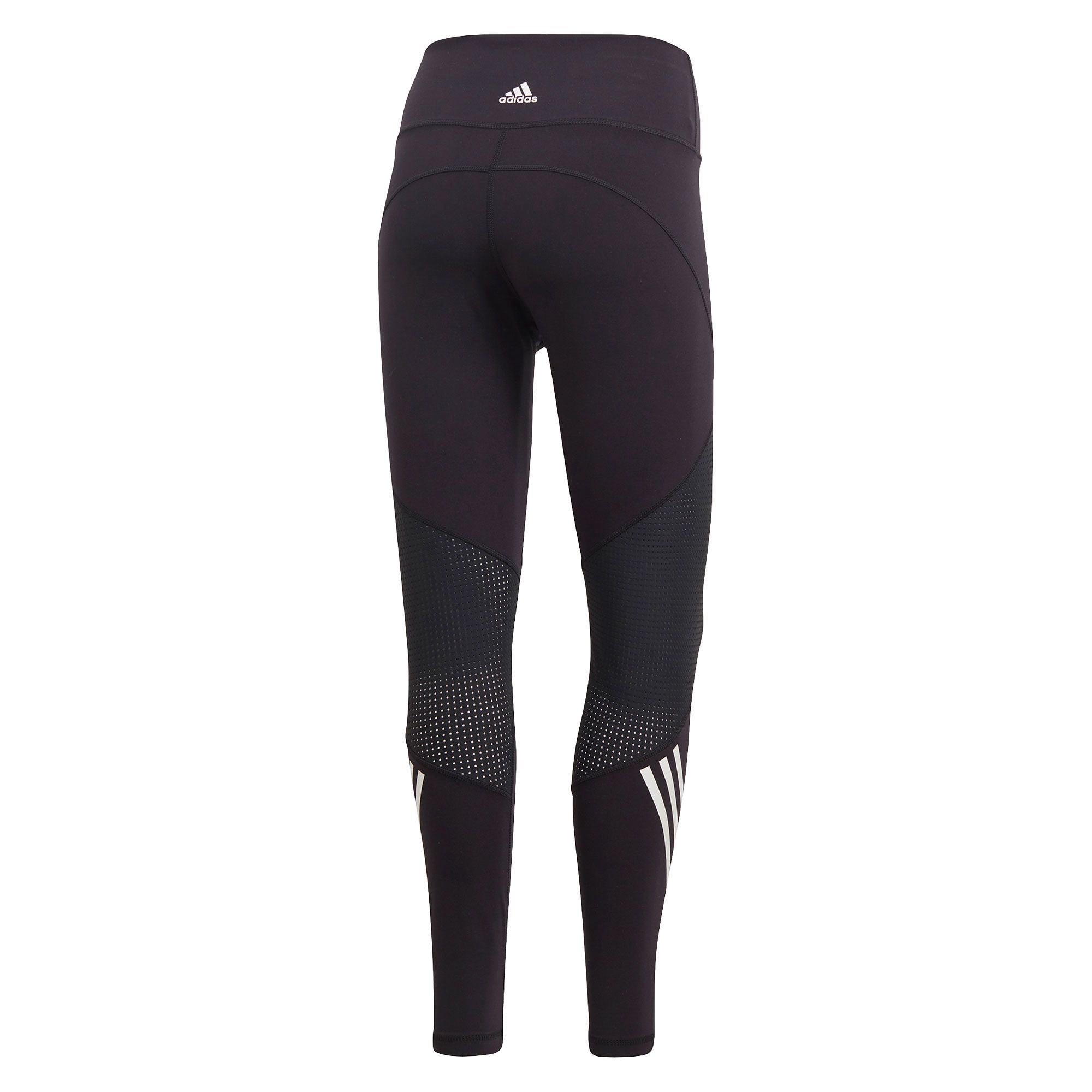 Mallas de Training Believe This High-Rise Tres Bandas Mujer Gris - Fútbol Factory