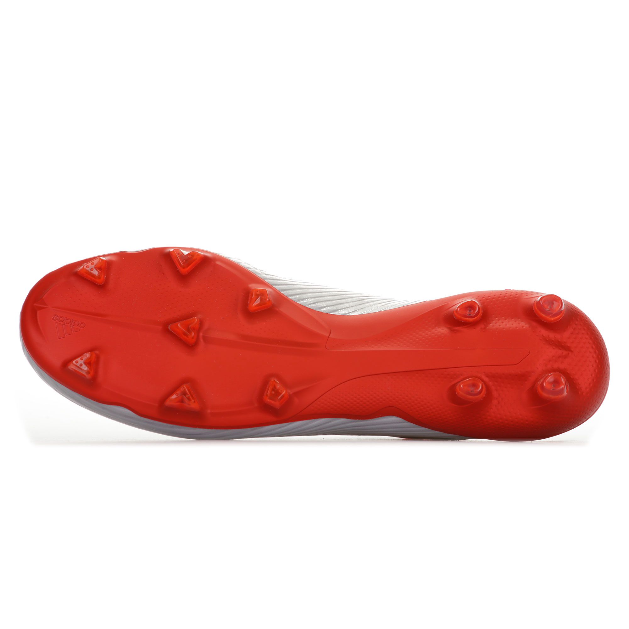 Botas de Fútbol X 19.1 FG Plata Rojo - Fútbol Factory