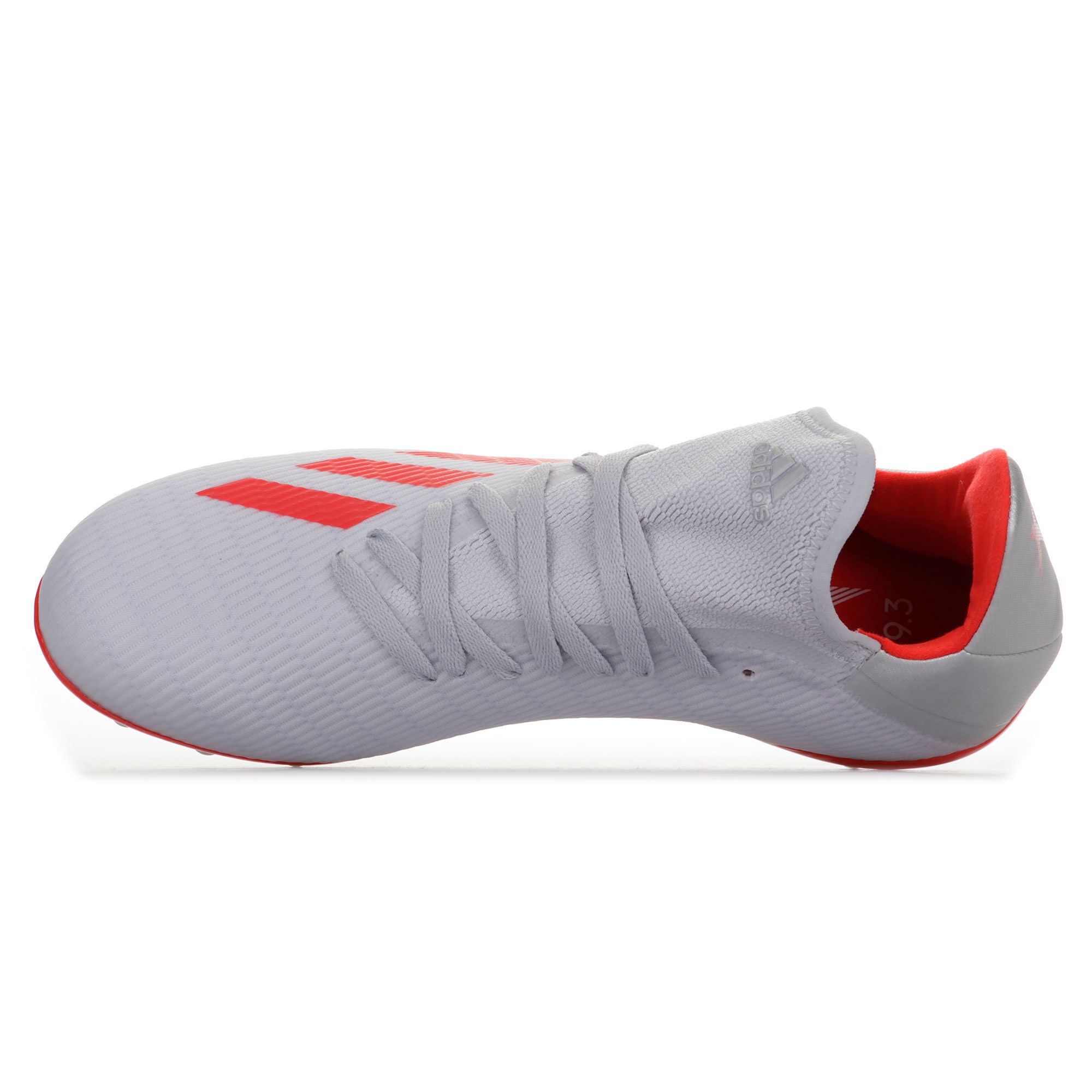 Botas de Fútbol X 19.3 AG Junior Plata Rojo - Fútbol Factory