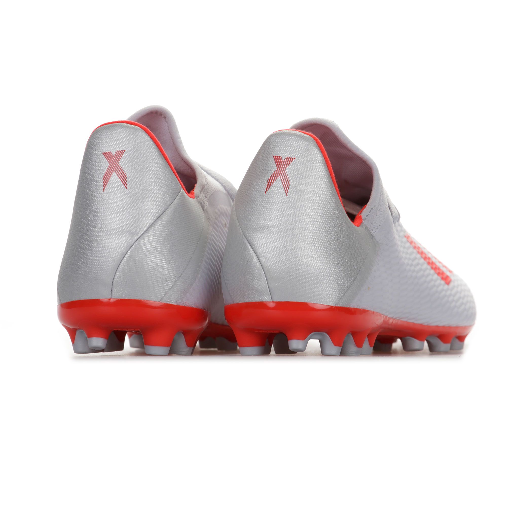 Botas de Fútbol X 19.3 AG Junior Plata Rojo - Fútbol Factory