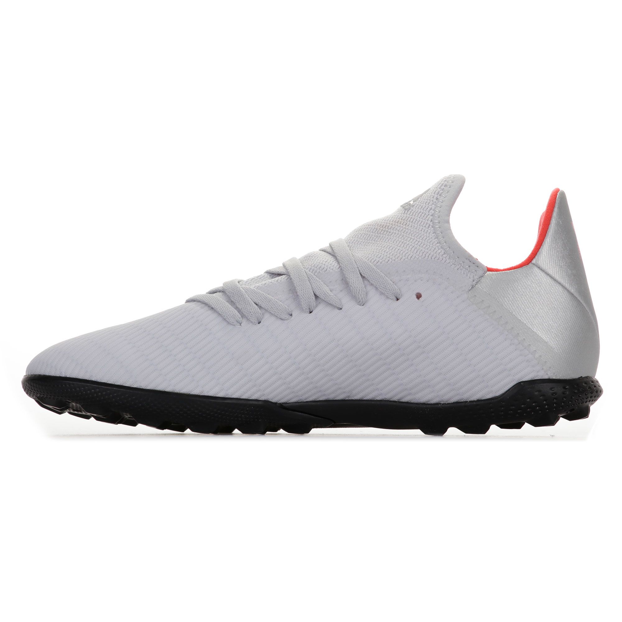 Botas de Fútbol X 19.3 Multitaco Junior Plata Rojo - Fútbol Factory