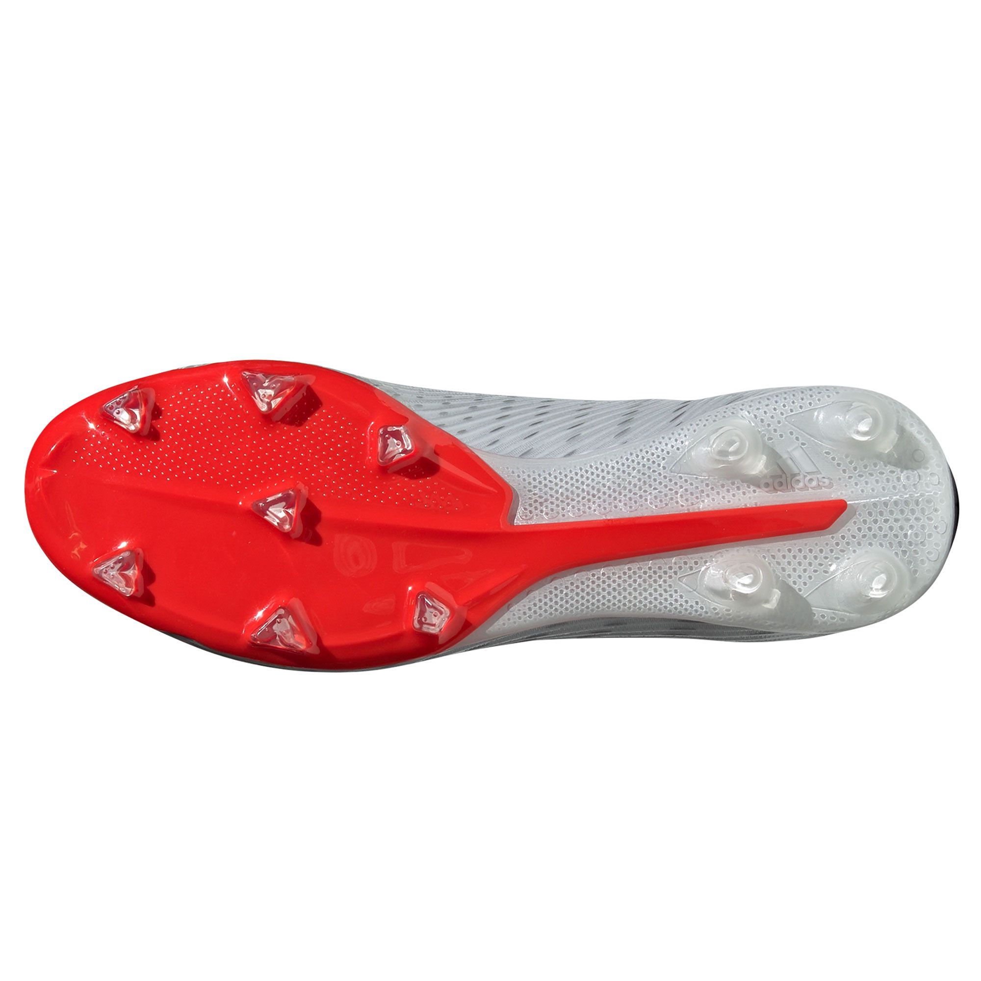 Botas de Fútbol X 19.2 FG Plata Rojo - Fútbol Factory