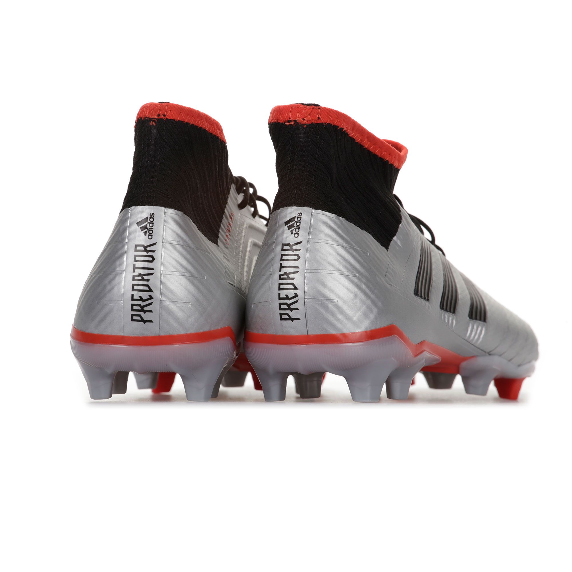 Botas de Fútbol Predator 19.2 FG Plata Negro - Fútbol Factory