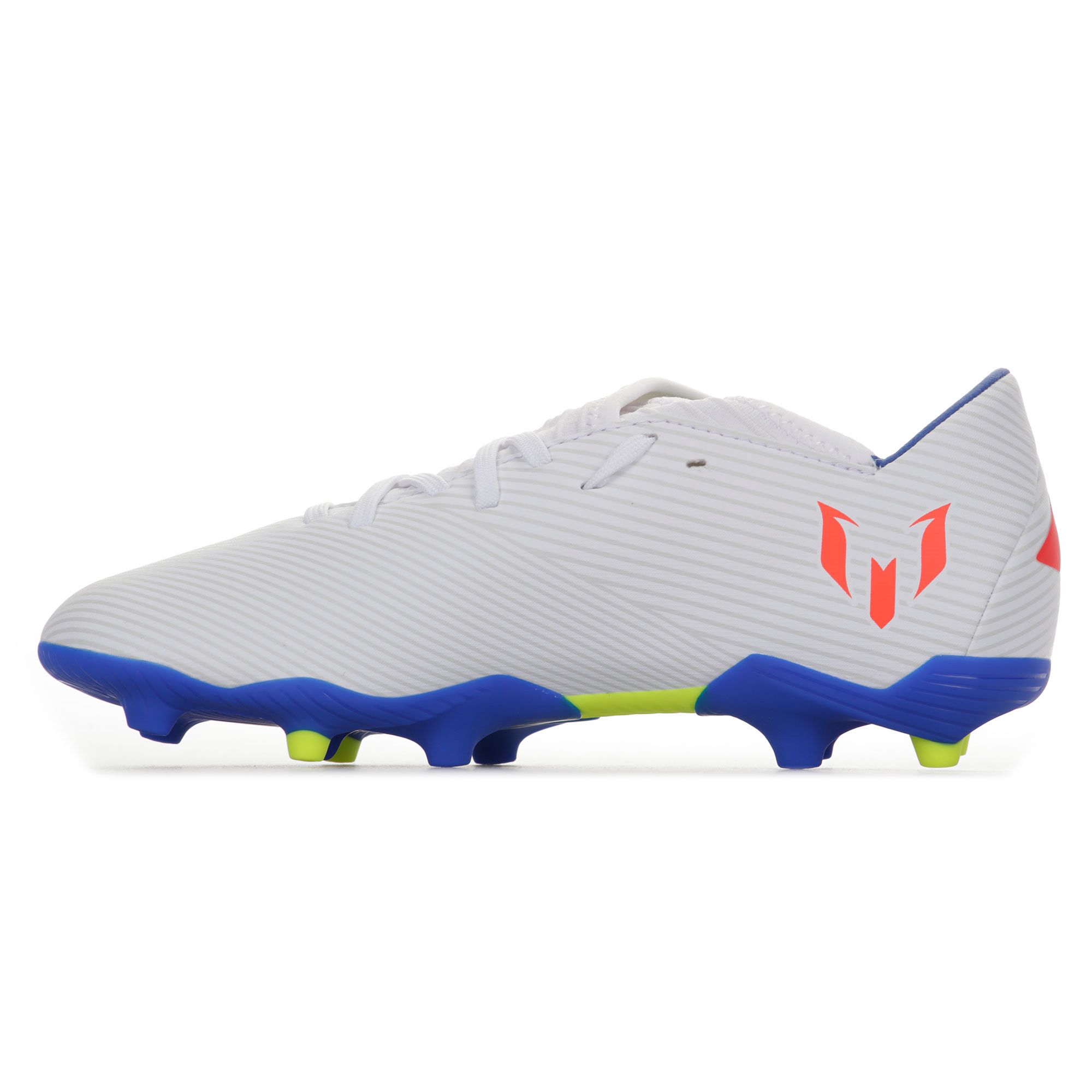 Botas de fútbol Nemeziz Messi 19.3 FG Junior Blanco Azul - Fútbol Factory
