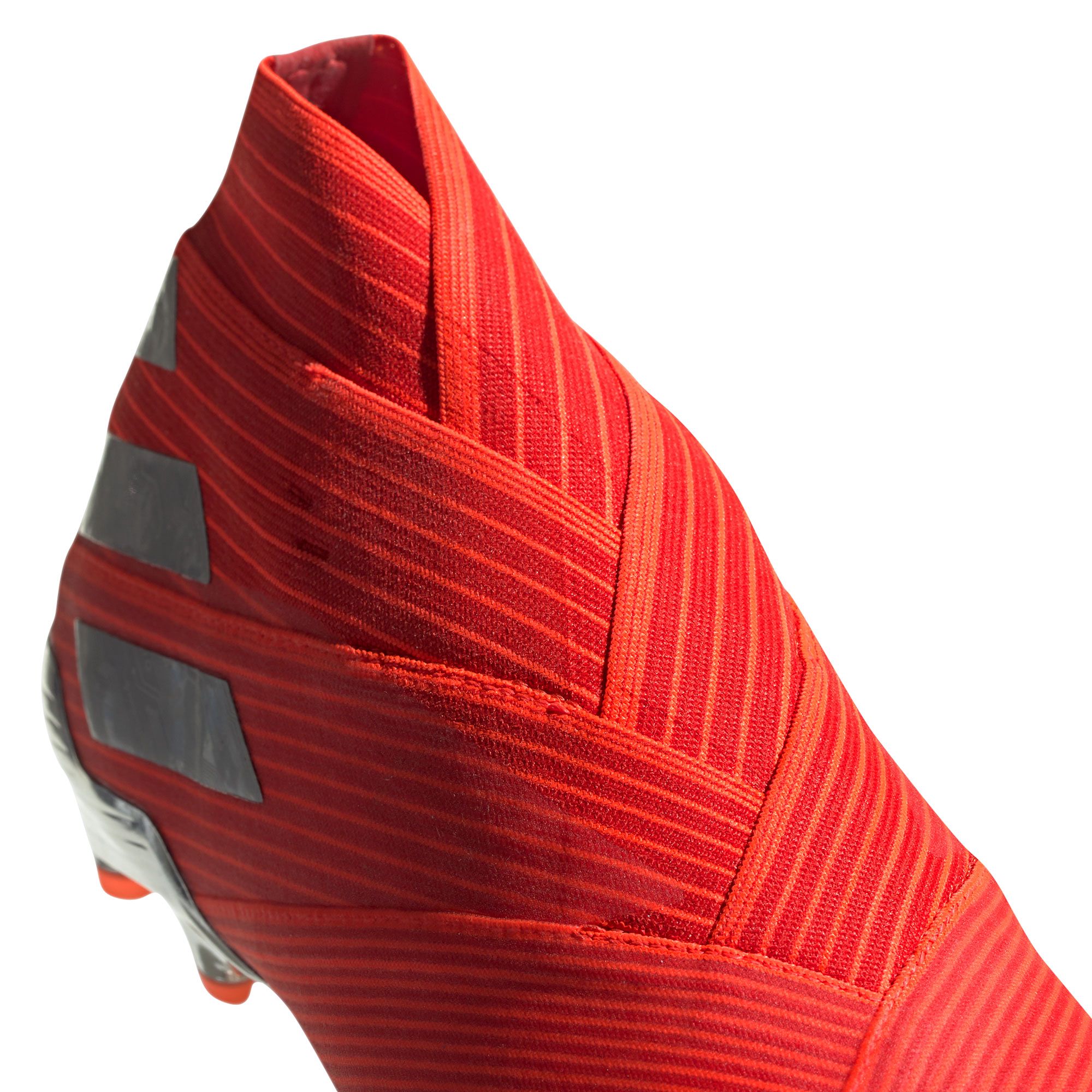 Botas de Fútbol Nemeziz 19+ FG Blanco Rojo - Fútbol Factory