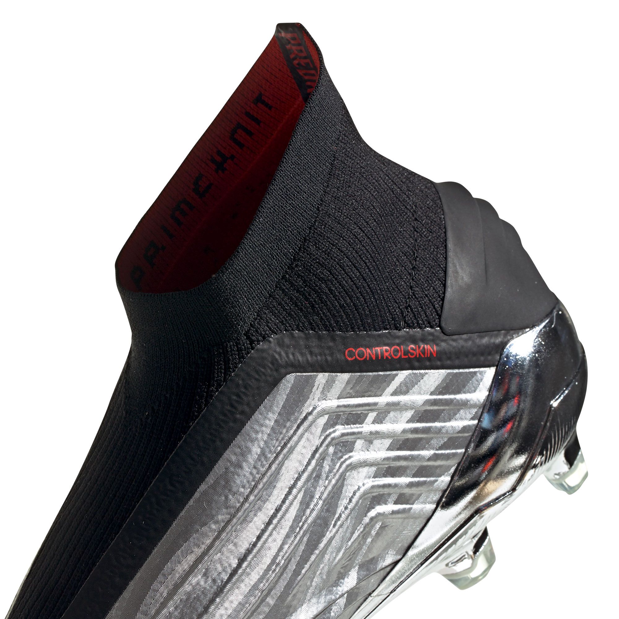 Botas de Fútbol Predator 19+ FG Plata Negro - Fútbol Factory