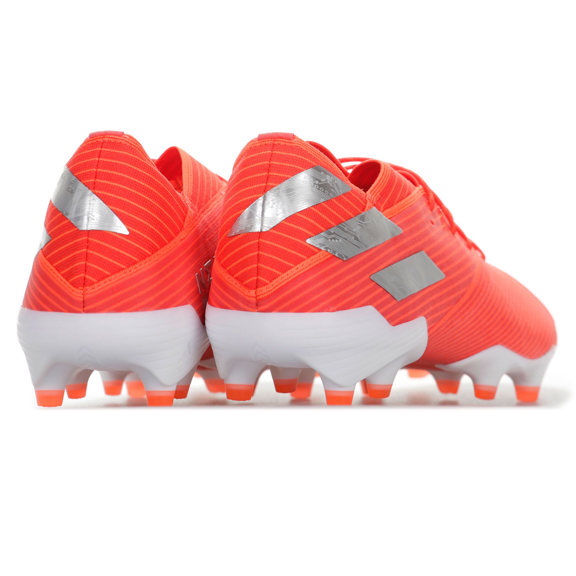 Botas de Fútbol Nemeziz 19.1 FG Blanco Rojo - Fútbol Factory