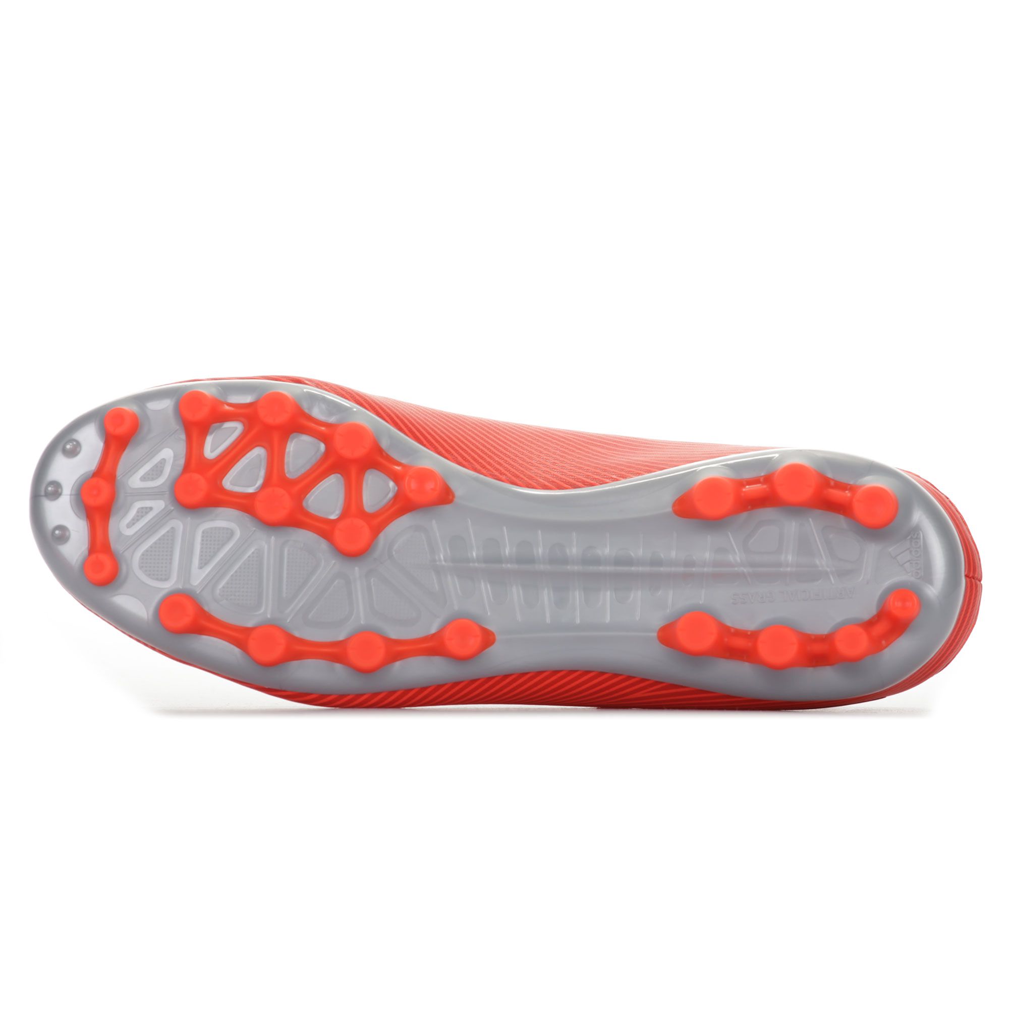 Botas de fútbol Nemeziz 19.3 AG Junior Rojo Plata - Fútbol Factory