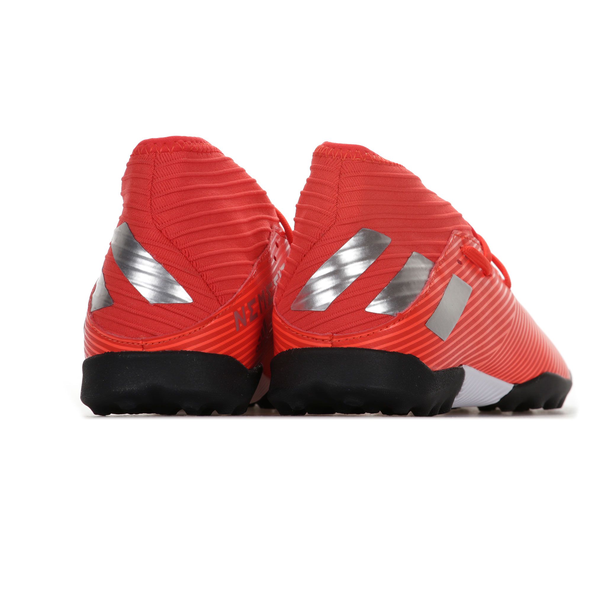 Botas de fútbol Nemeziz 19.3 Multitaco Junior Rojo Plata - Fútbol Factory