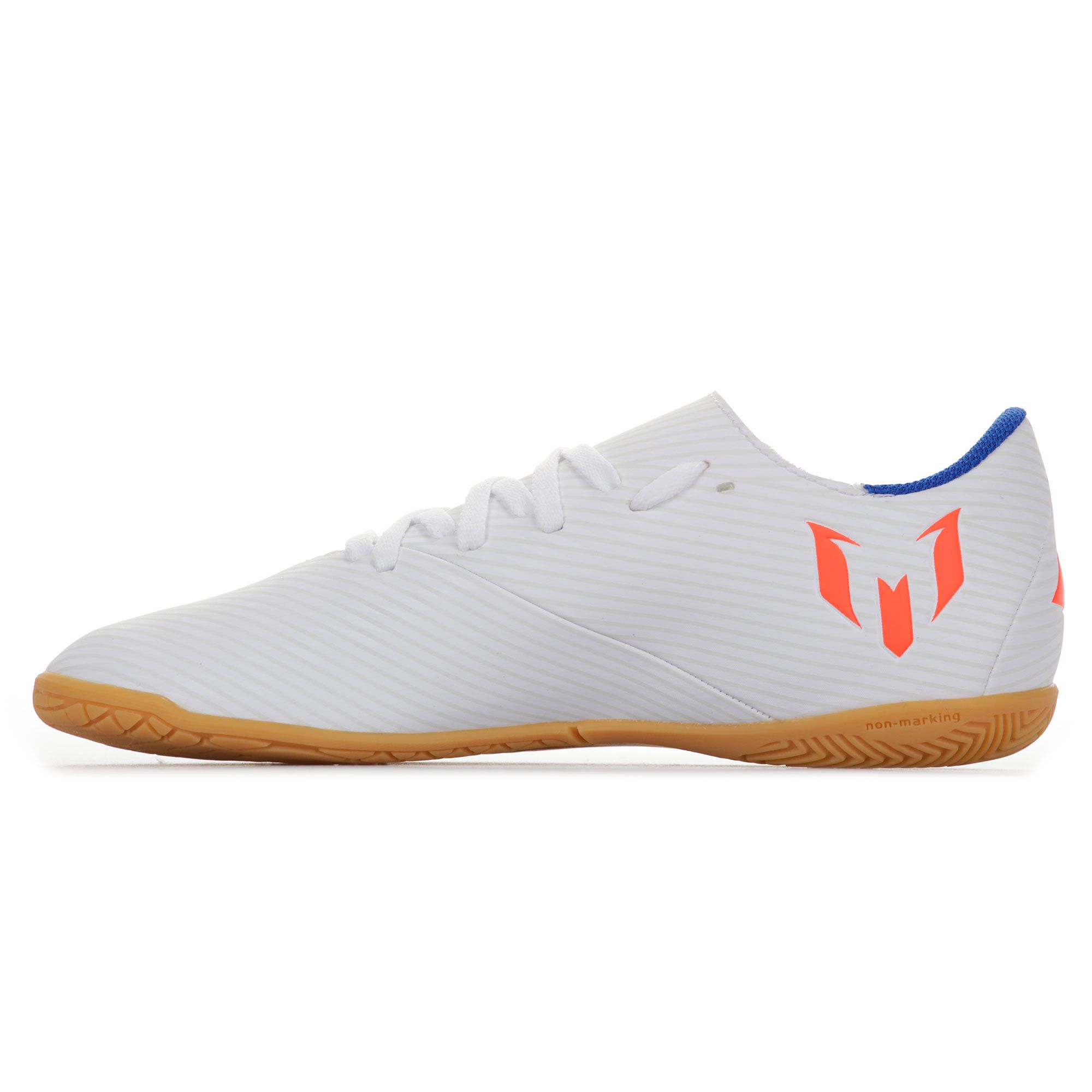Zapatillas de fútbol sala Nemeziz Messi 19.3 IN Junior Blanco Azul - Fútbol Factory