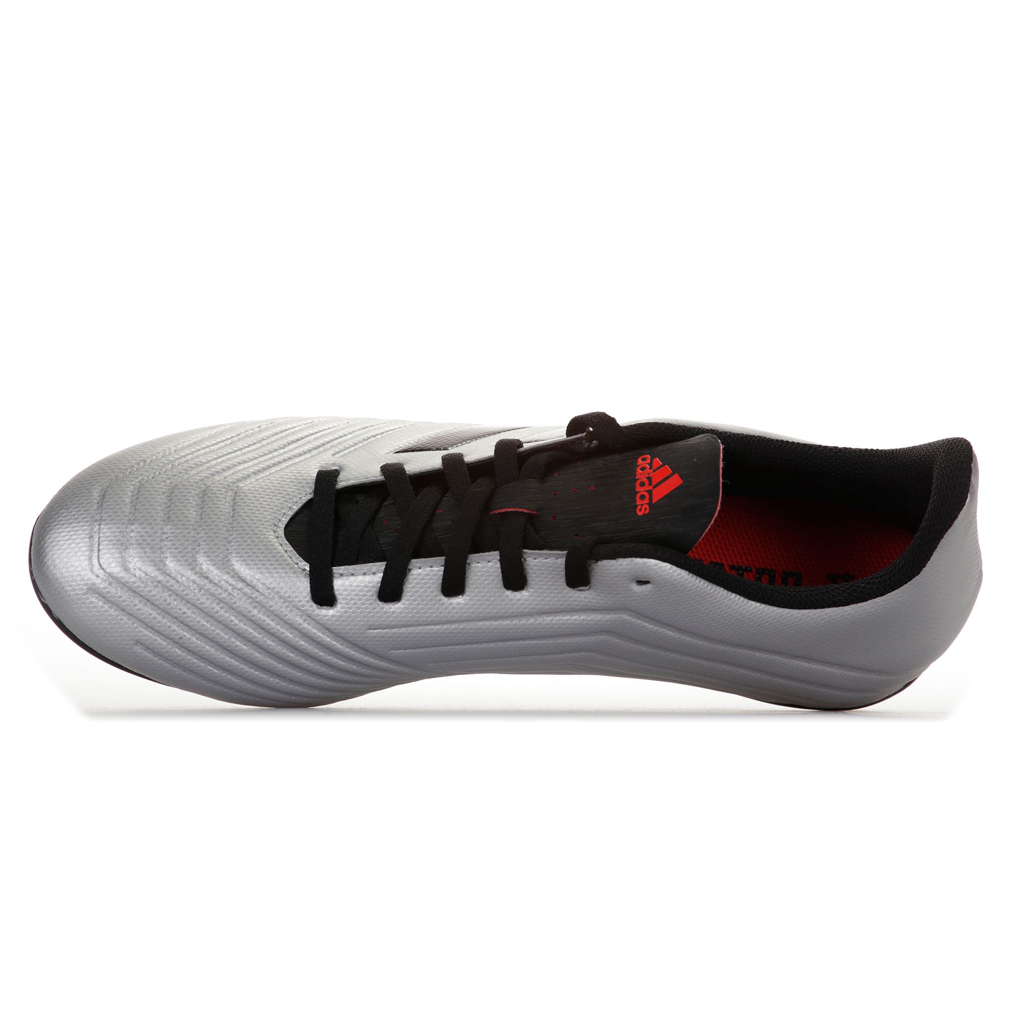 Botas de Fútbol Predator 19.4 FxG Plata Negro - Fútbol Factory