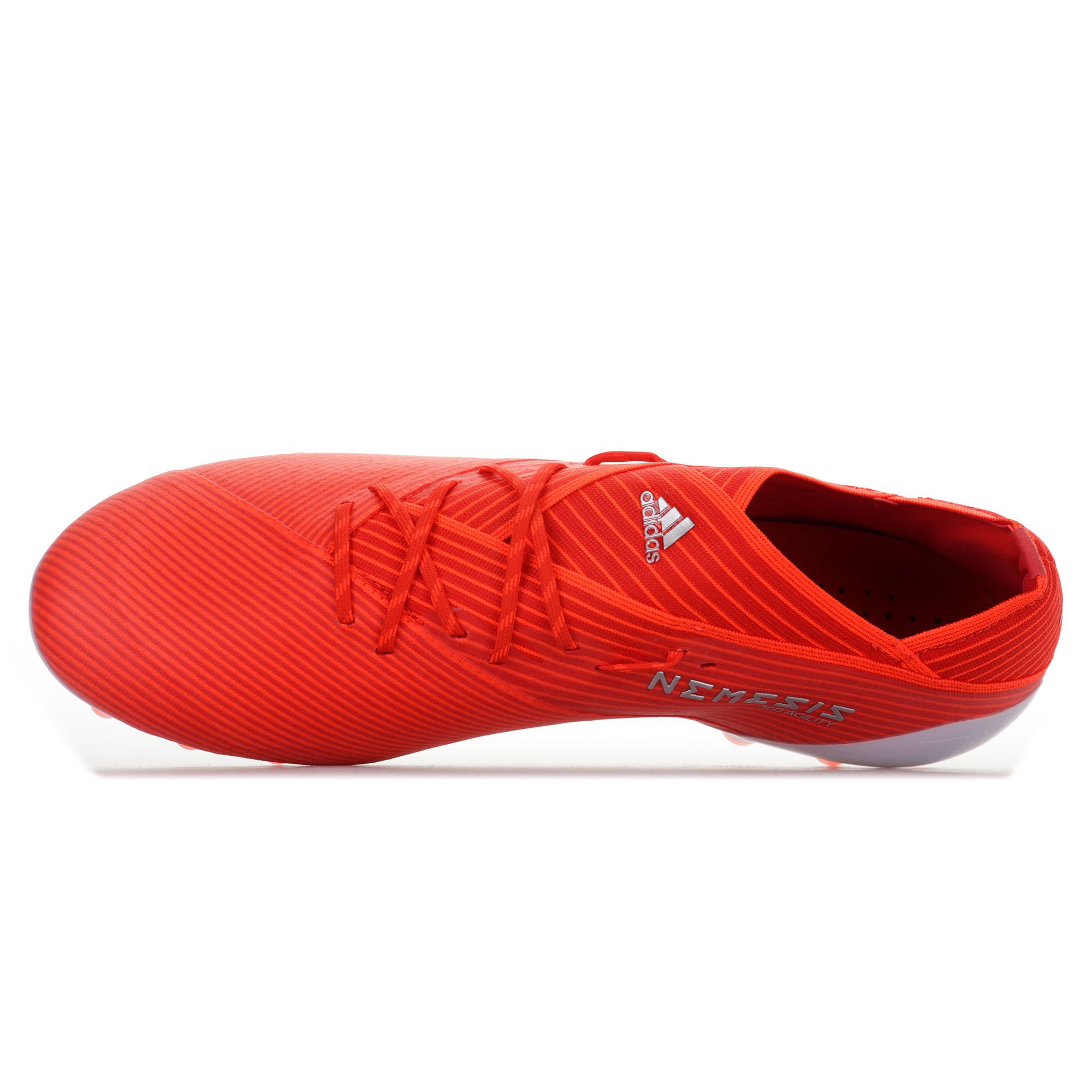 Botas de Fútbol Nemeziz 19.1 AG Rojo Plata - Fútbol Factory