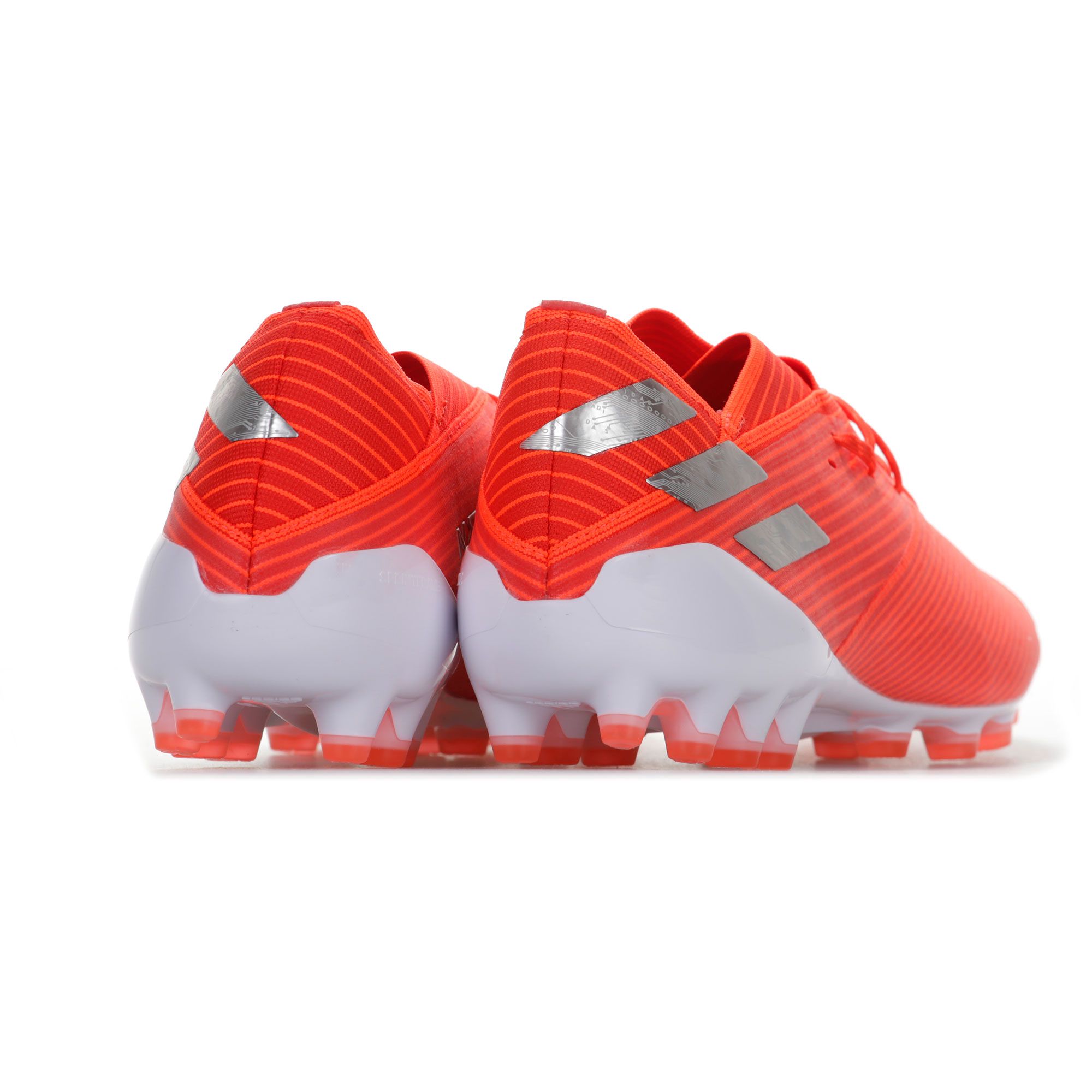 Botas de Fútbol Nemeziz 19.1 AG Rojo Plata - Fútbol Factory