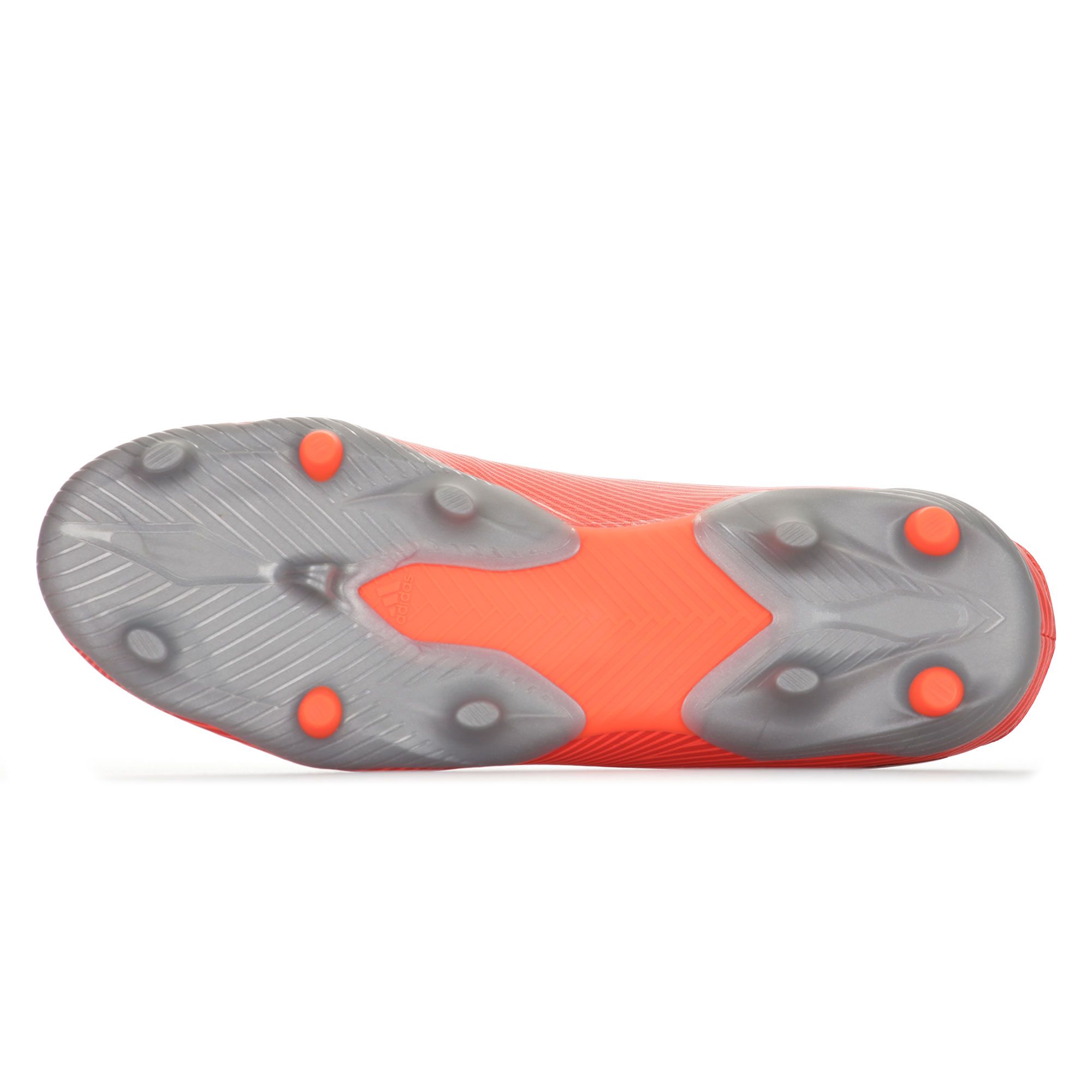 Botas de fútbol Nemeziz 19.3 FG Junior Rojo Plata - Fútbol Factory