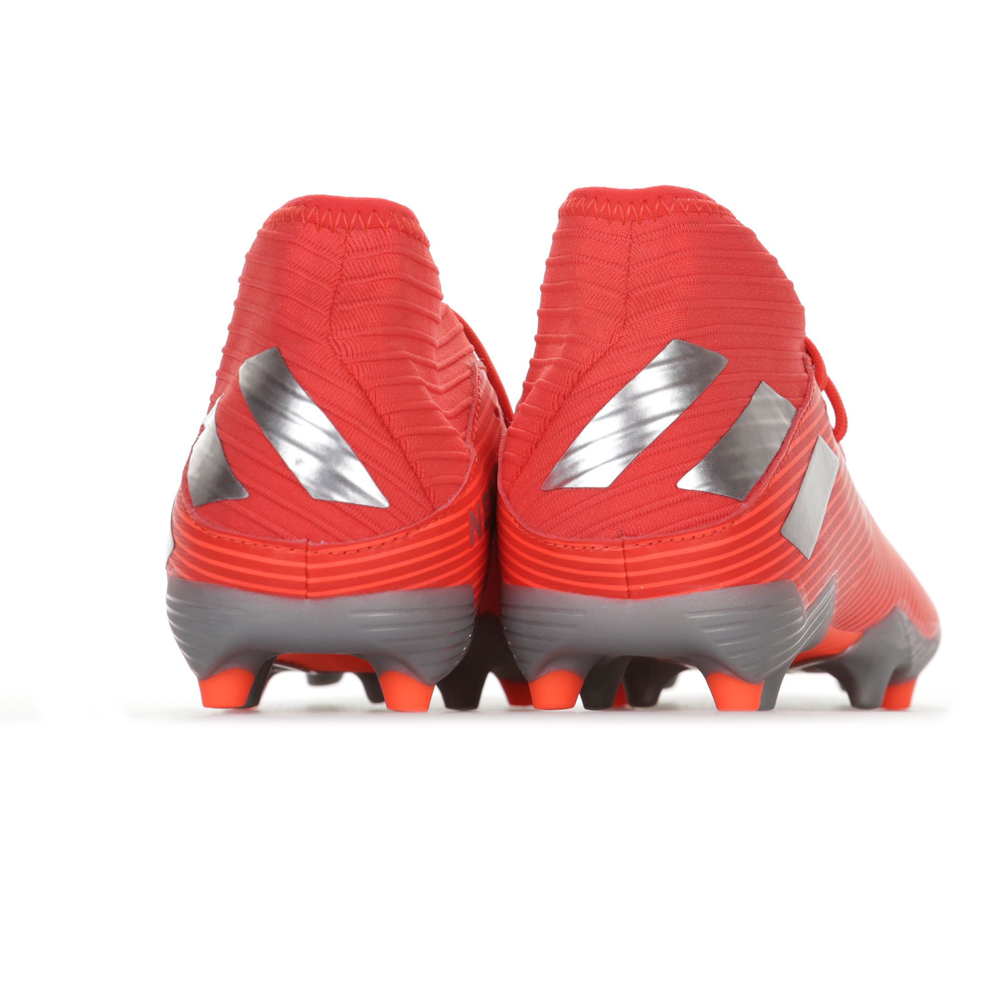 Botas de fútbol Nemeziz 19.3 FG Junior Rojo Plata - Fútbol Factory