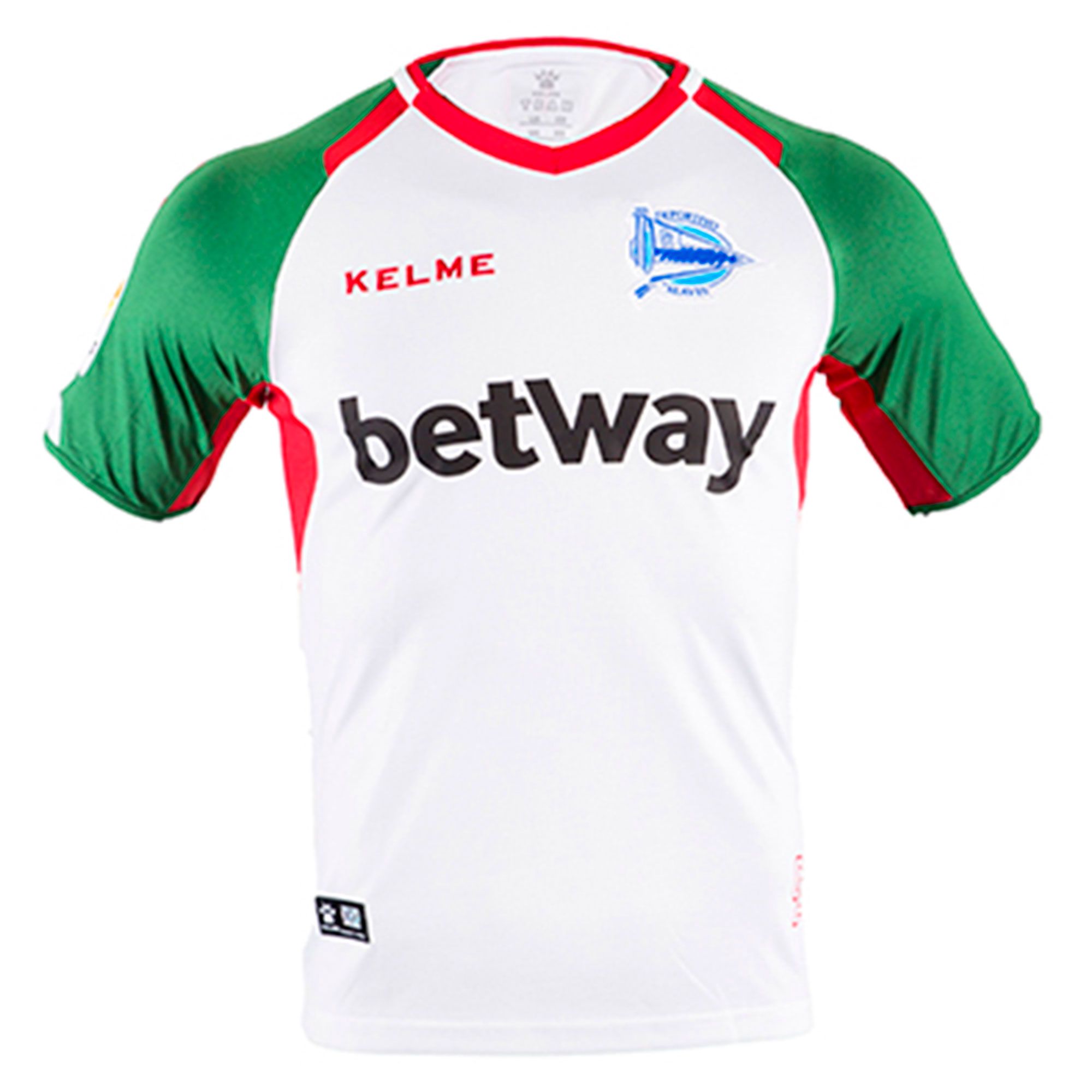 Camiseta 3ª Deportivo Alavés 2018/2019 Blanco Verde - Fútbol Factory