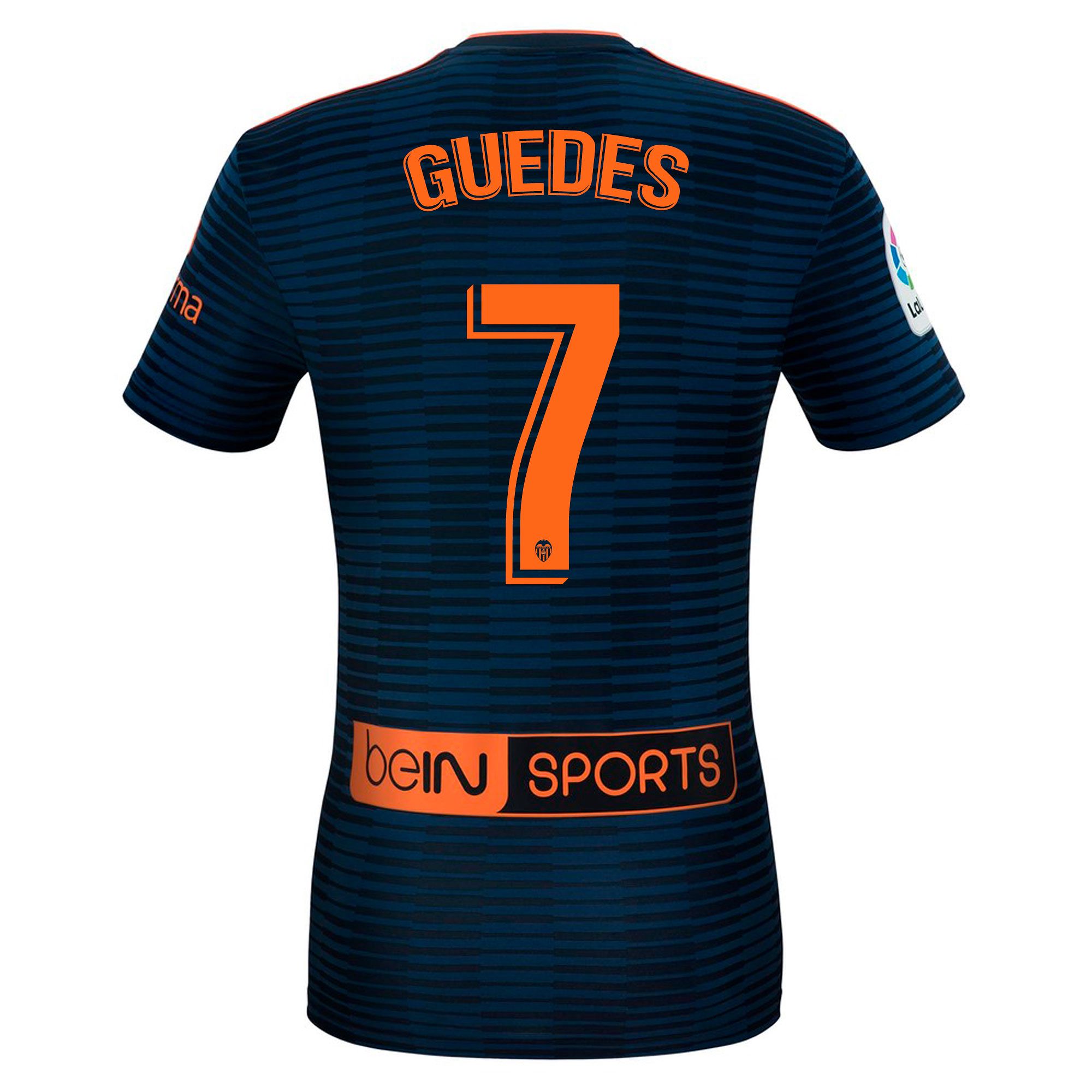 Camiseta 2ª Valencia CF 2018/2019 Guedes Marino - Fútbol Factory
