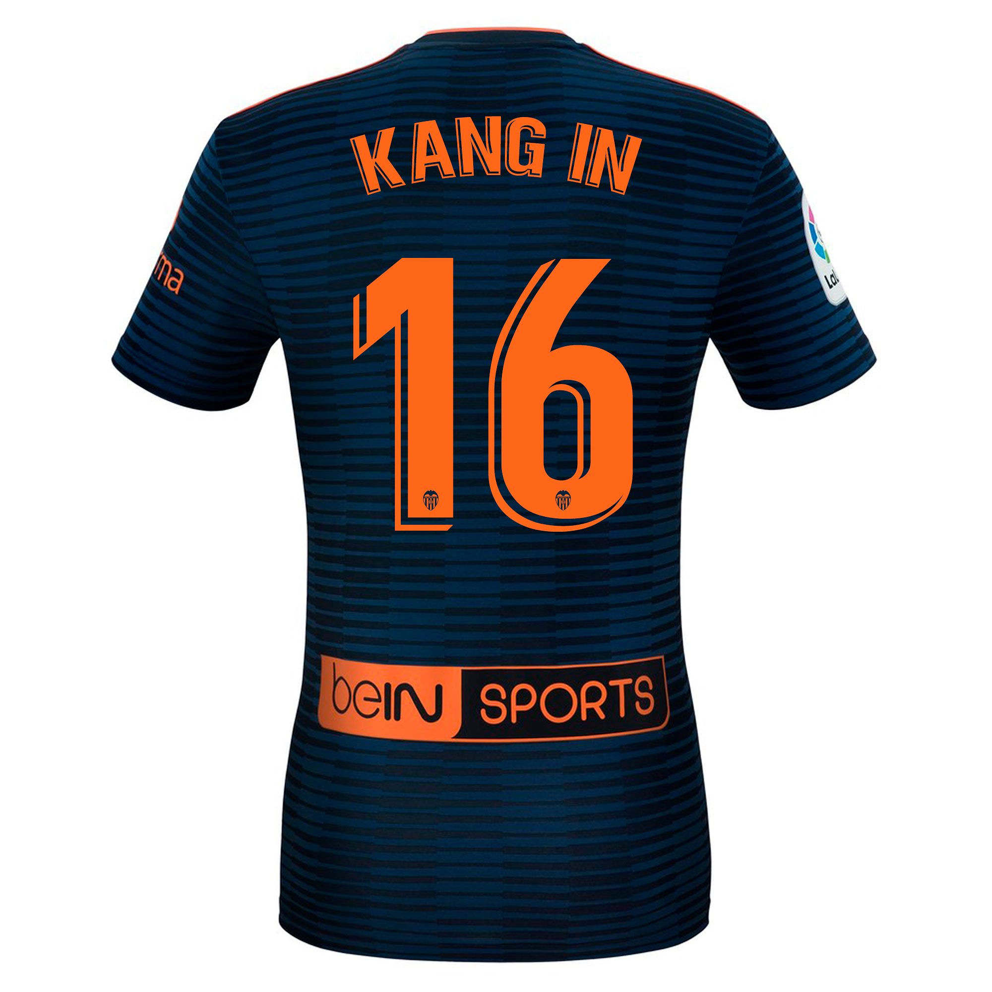 Camiseta 2ª Valencia CF 2018/2019 Kang In Marino - Fútbol Factory