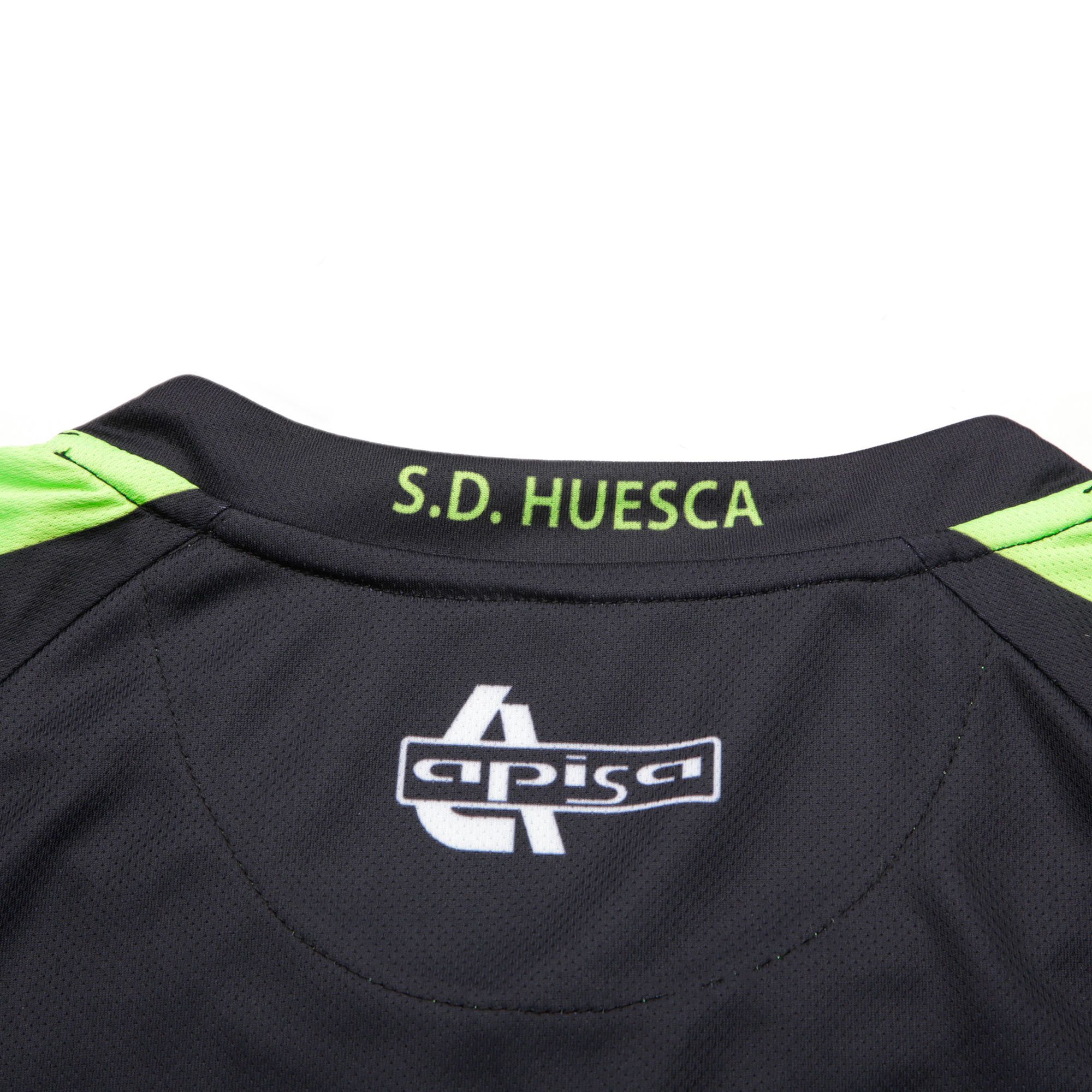 Camiseta 3ª SD Huesca 2018/2019 Negro Verde - Fútbol Factory