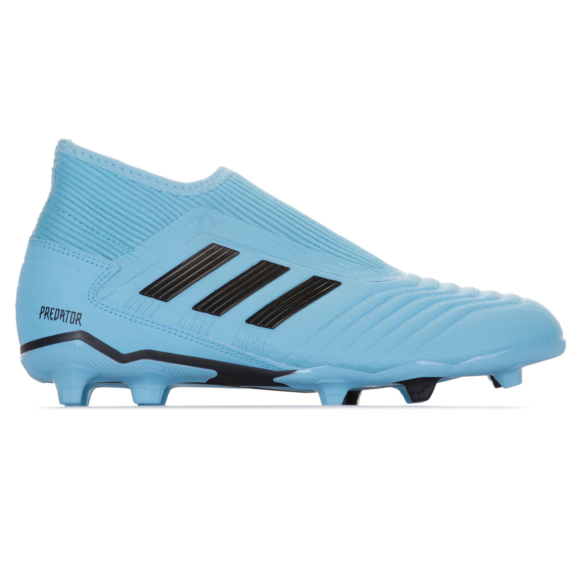 Botas de Fútbol Predator 19.3 LL FG Junior Azul Negro - Fútbol Factory