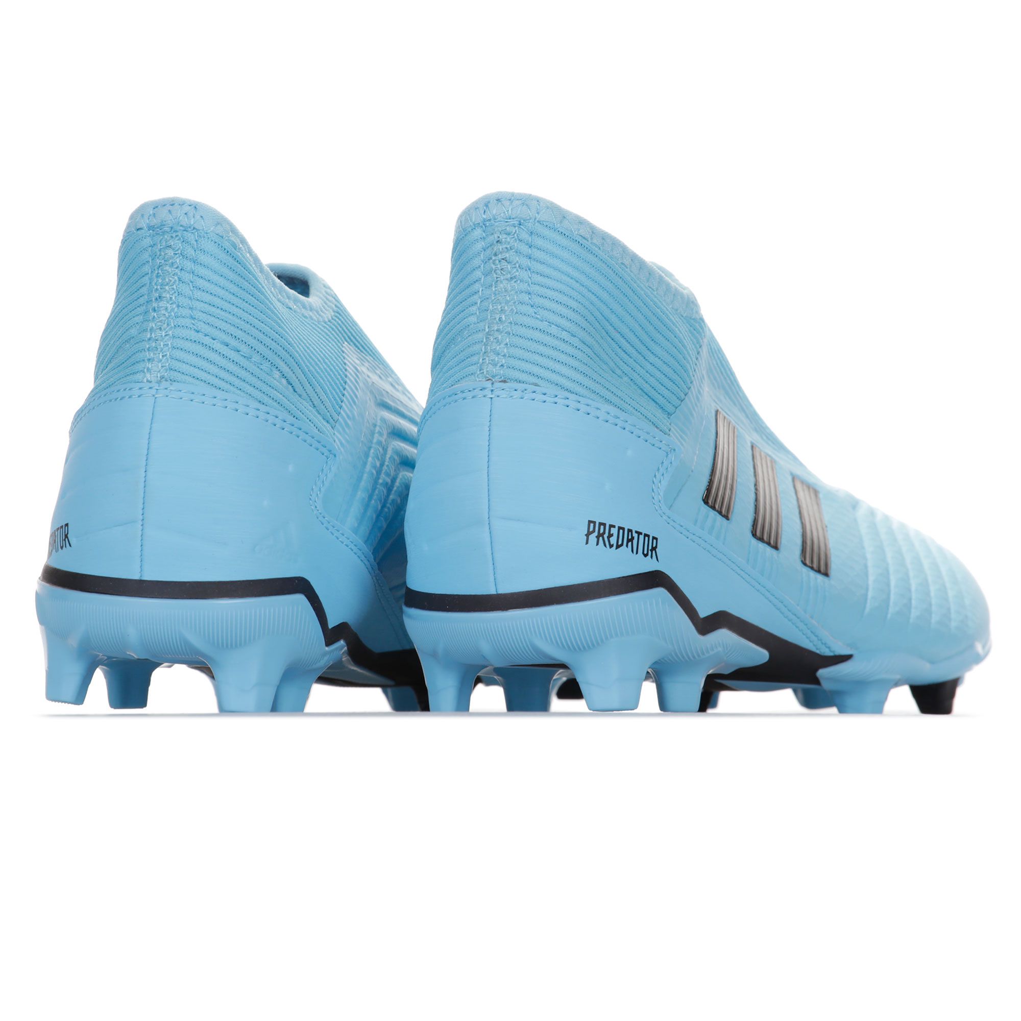 Botas de Fútbol Predator 19.3 LL FG Junior Azul Negro - Fútbol Factory