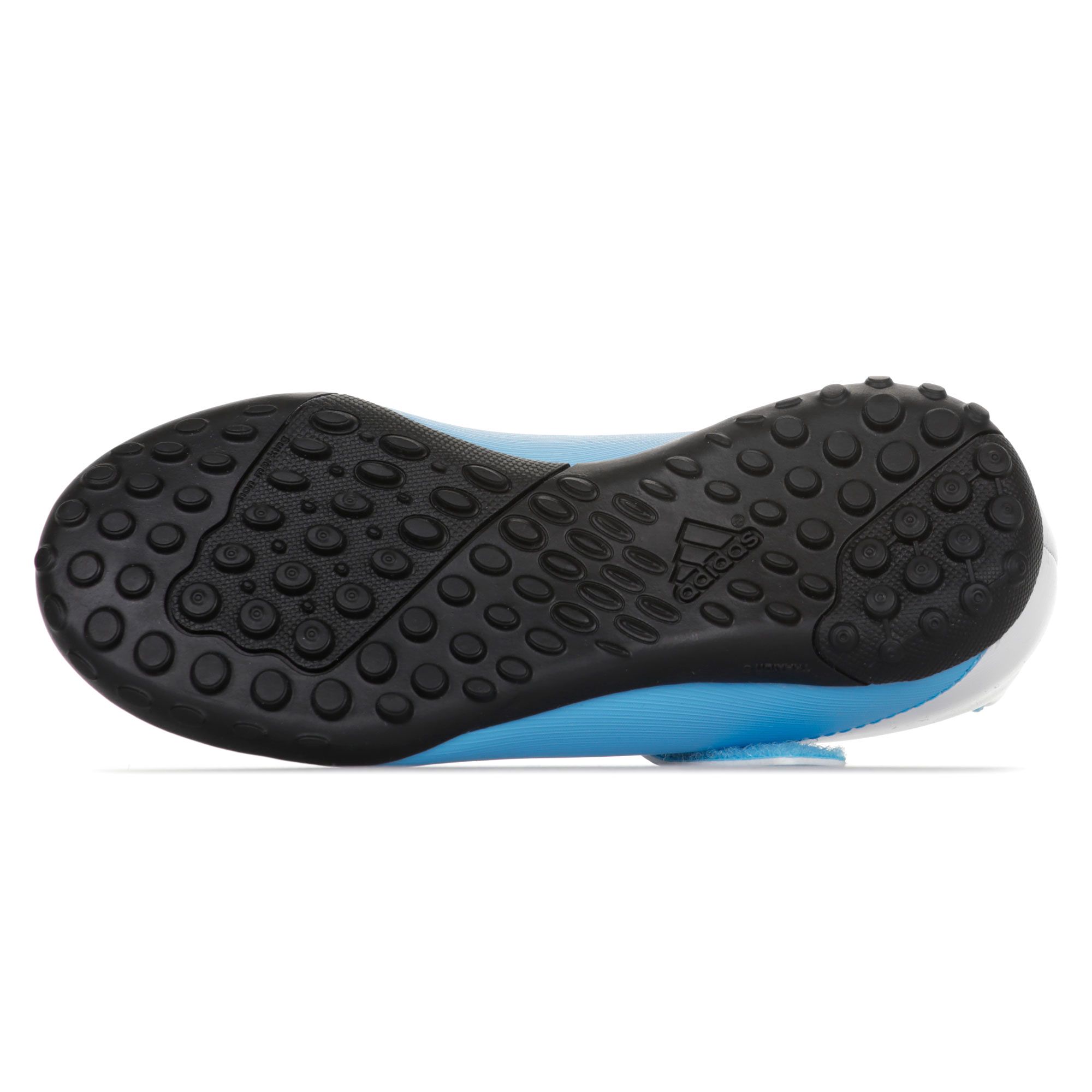 Botas de Fútbol X 19.4 Multitaco Velcro Junior Azul - Fútbol Factory