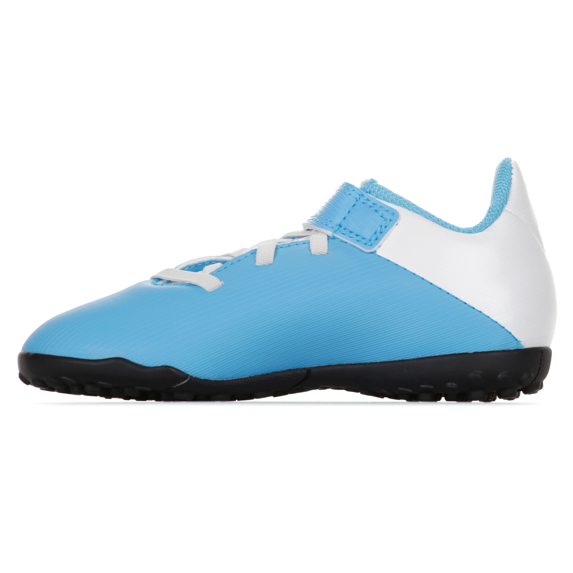 Botas de Fútbol X 19.4 Multitaco Velcro Junior Azul - Fútbol Factory