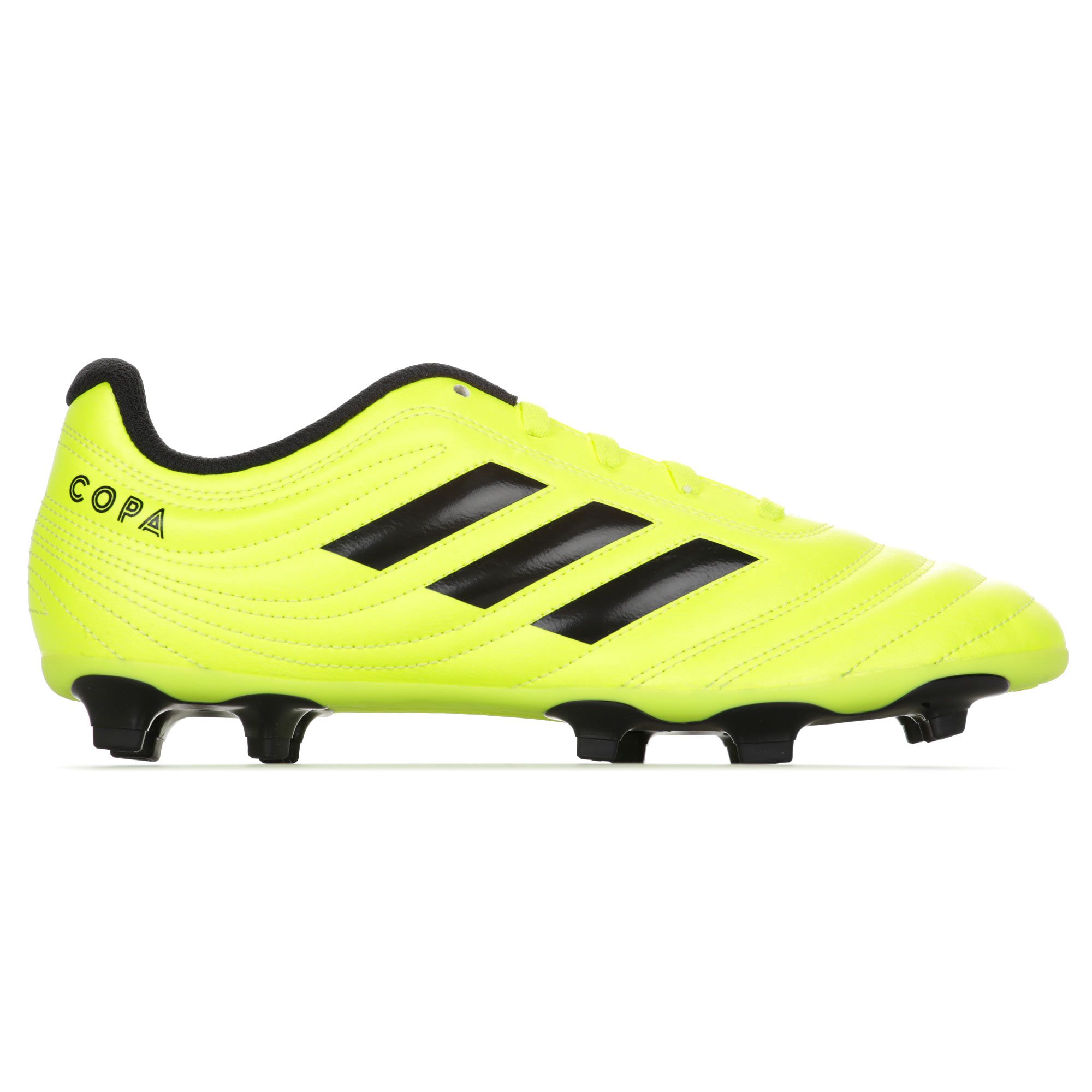 Botas de Fútbol Copa 19.4 FG Junior Amarillo Fluor - Fútbol Factory