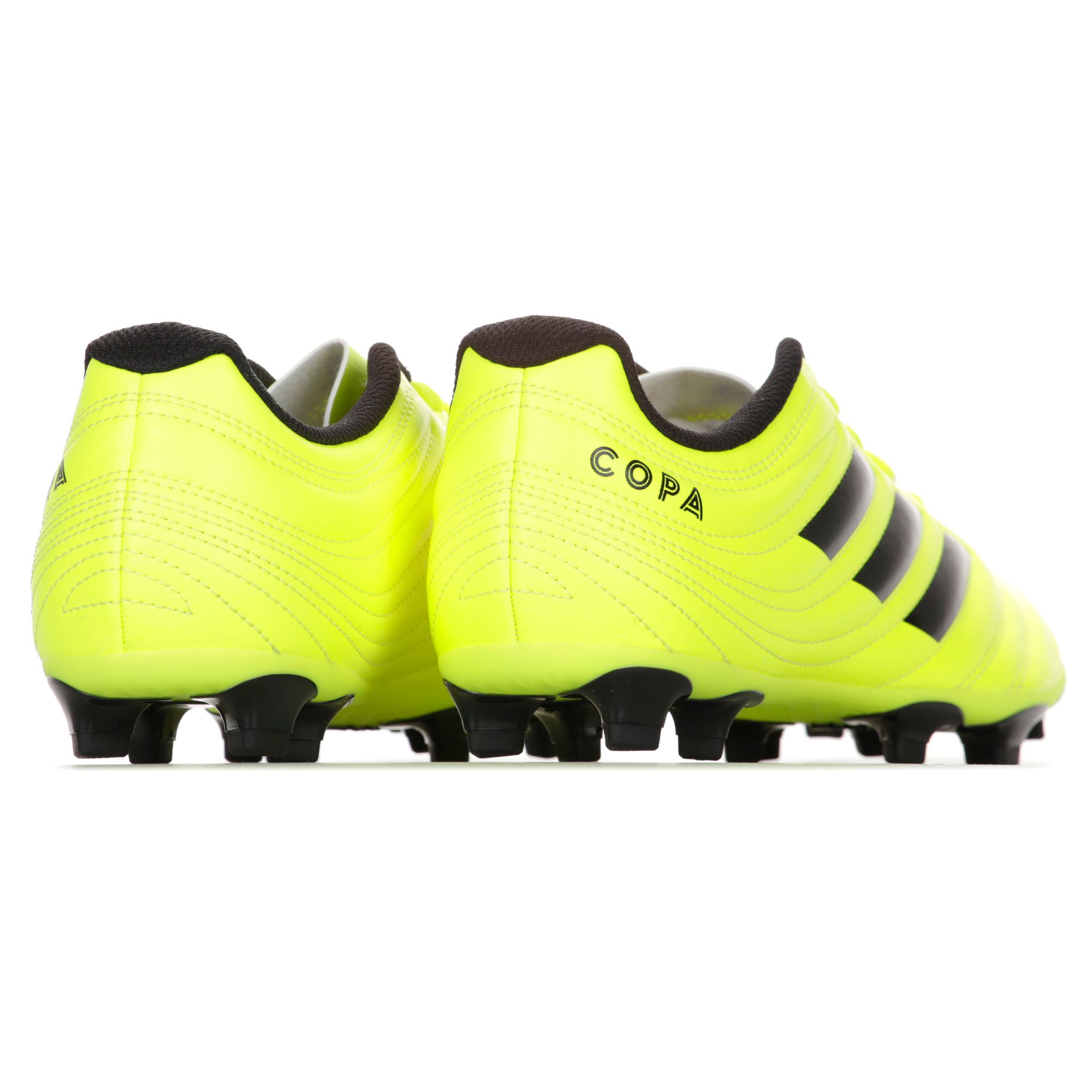 Botas de Fútbol Copa 19.4 FG Junior Amarillo Fluor - Fútbol Factory