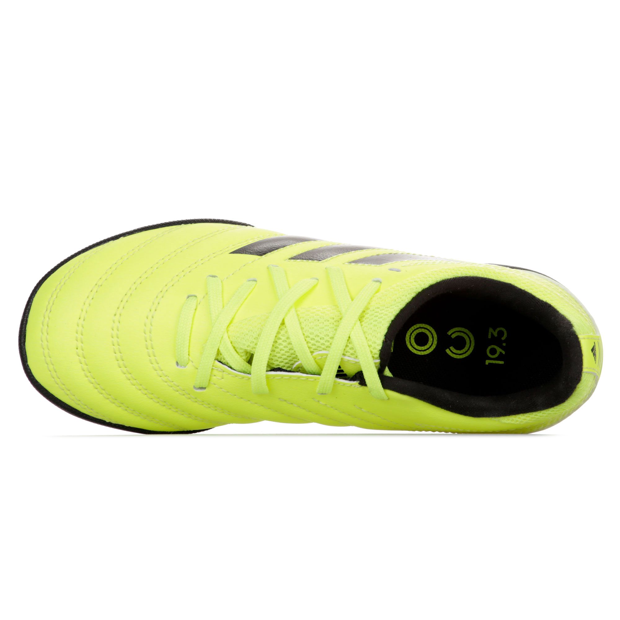 Botas de Fútbol Copa 19.3 Multitaco Junior Amarillo Flúor - Fútbol Factory