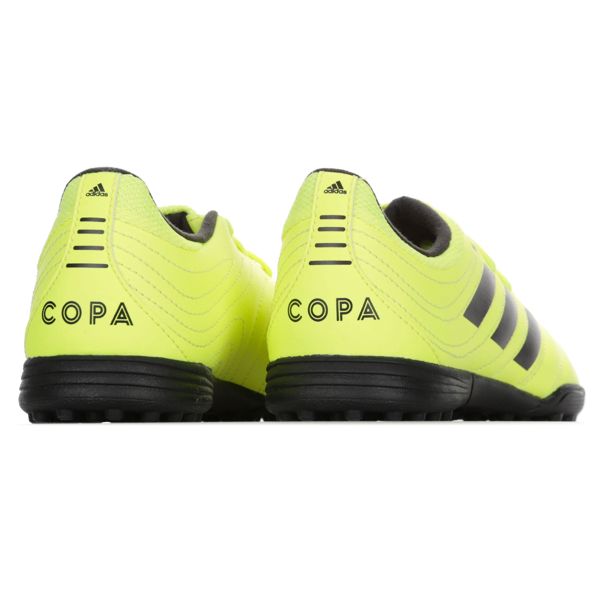 Botas de Fútbol Copa 19.3 Multitaco Junior Amarillo Flúor - Fútbol Factory
