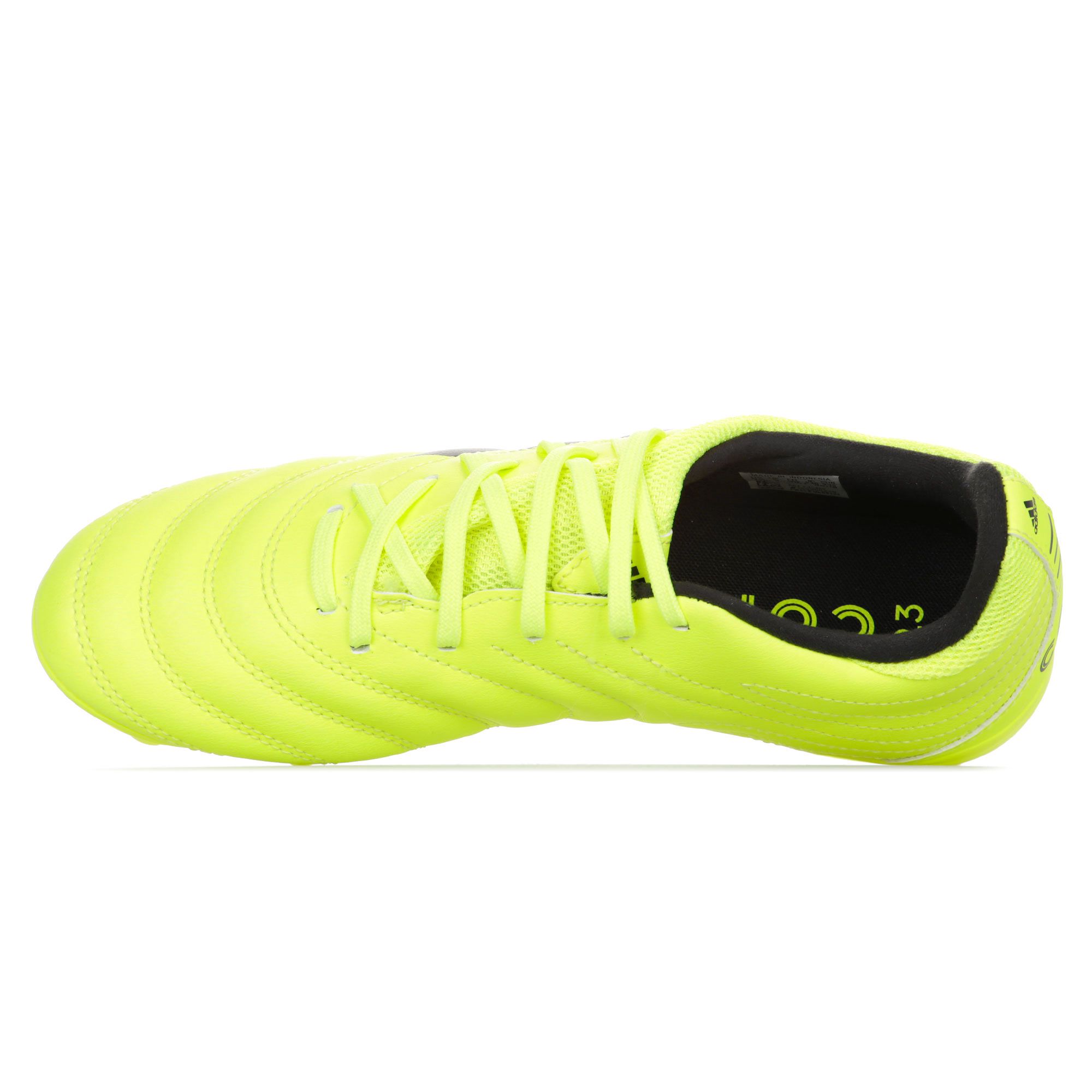 Botas de Fútbol Copa 19.3 FG Junior Amarillo Fluor - Fútbol Factory