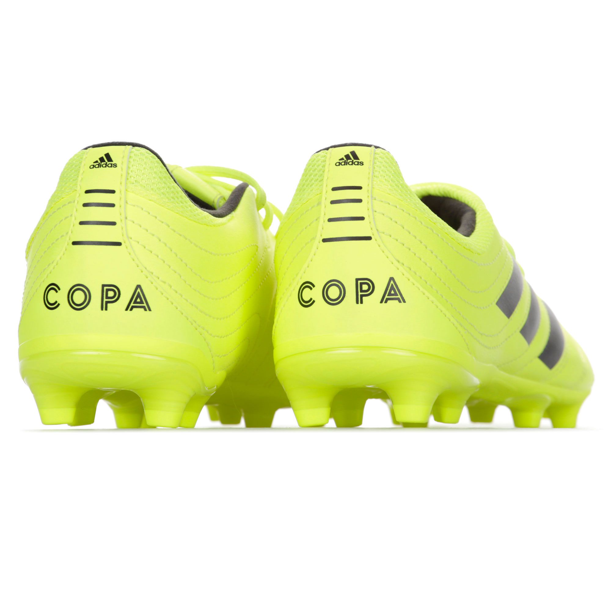 Botas de Fútbol Copa 19.3 FG Junior Amarillo Fluor - Fútbol Factory