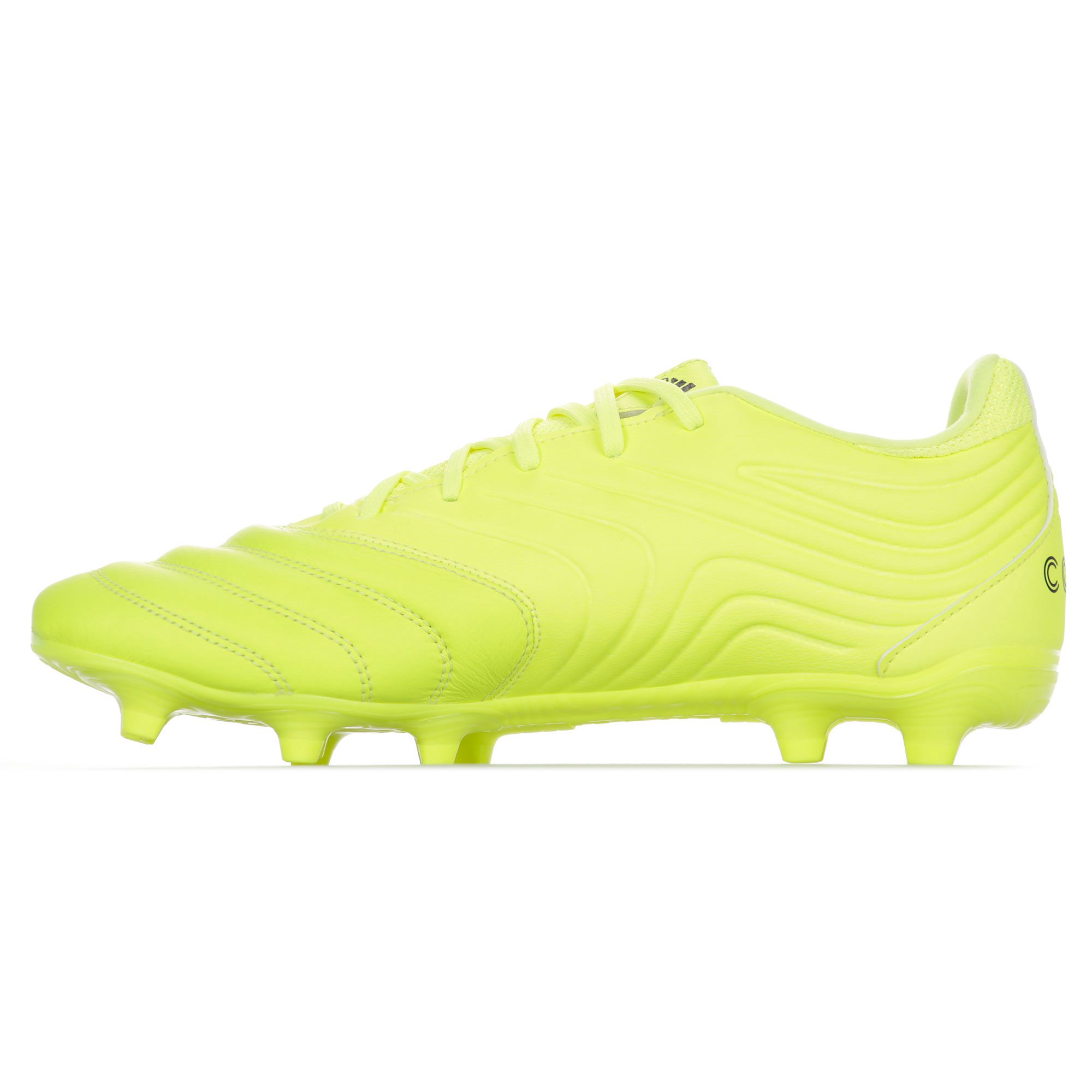 Botas de Fútbol Copa 19.3 FG Amarillo Flúor - Fútbol Factory