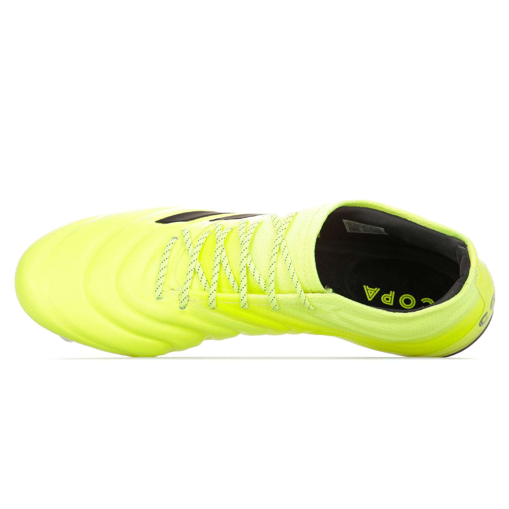 Botas de Fútbol Copa 19.1 FG Amarillo Fluor - Fútbol Factory