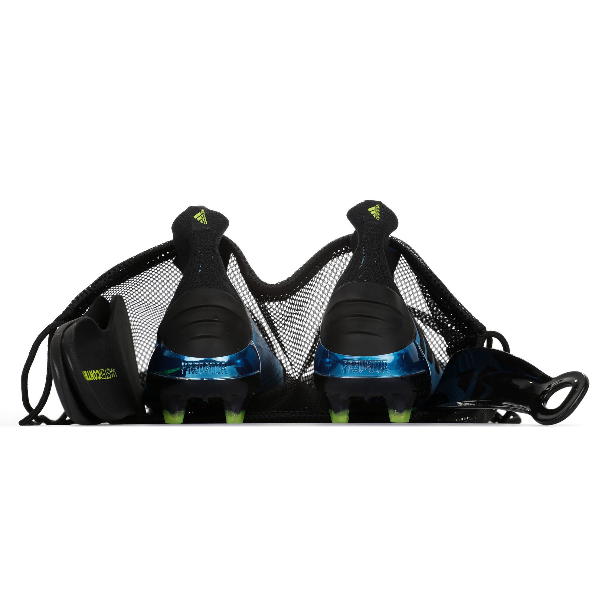 Botas de Fútbol Predator 19+ FG Azul Negro - Fútbol Factory